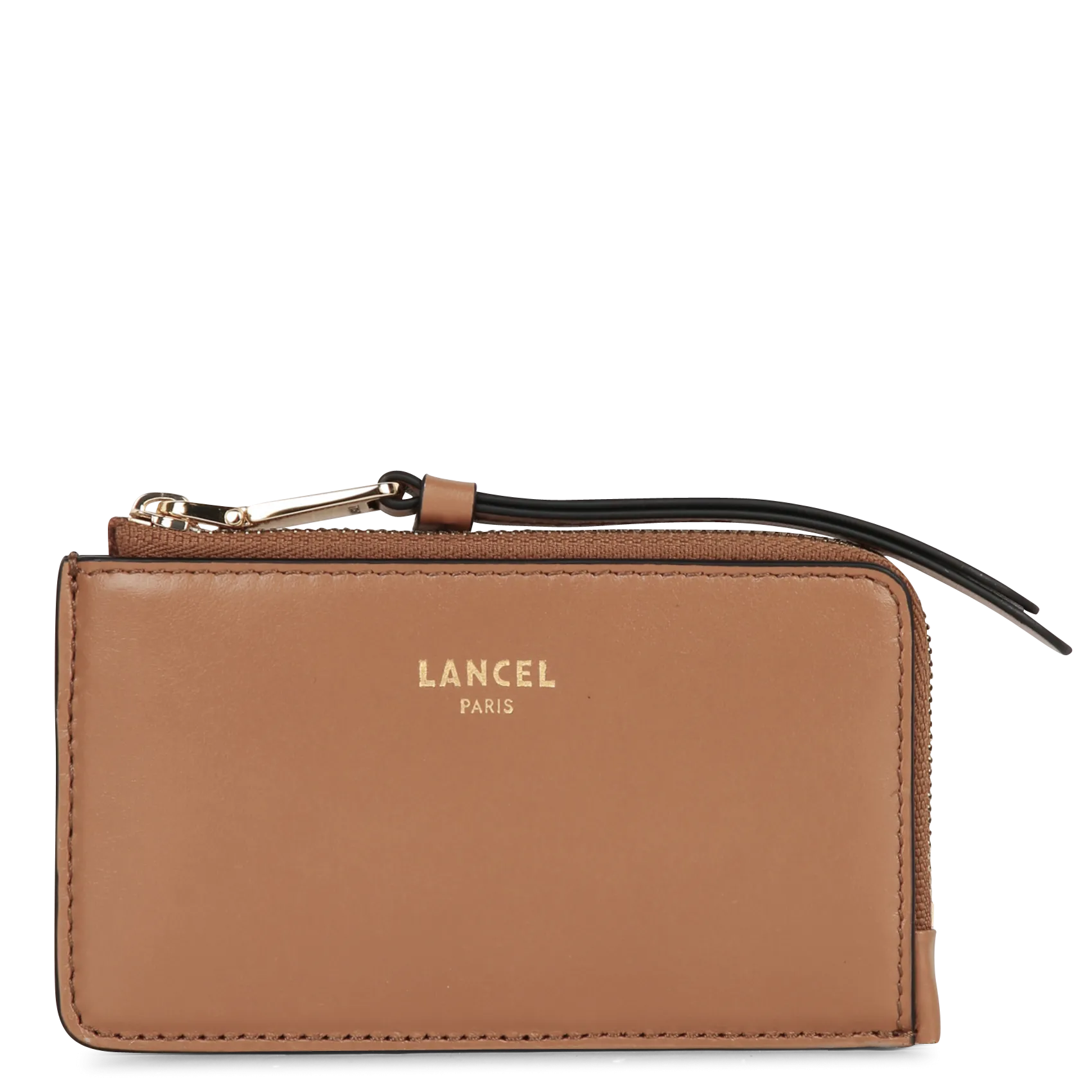 Porte-cartes en cuir Beige ORIGAMI