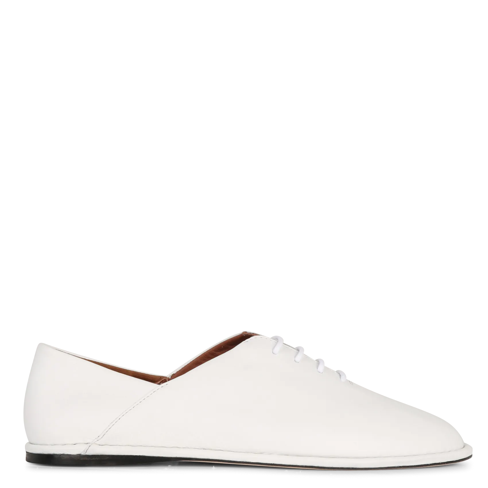 Derbies en cuir Blanc