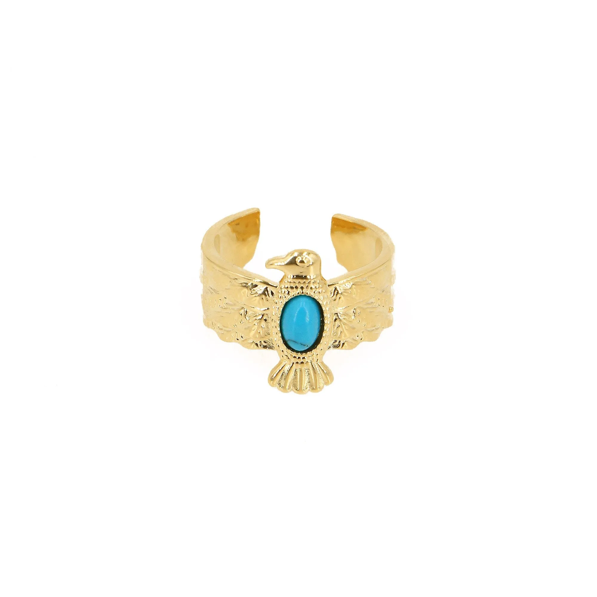 Bague Bleu BIRDY