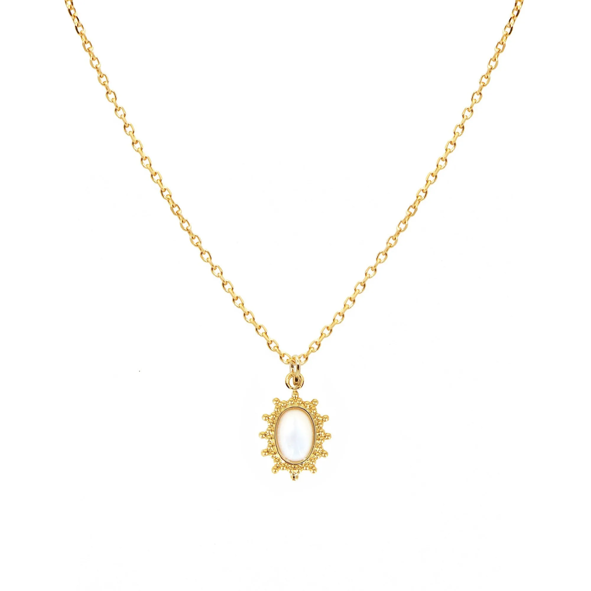 Collier Blanc THELMA