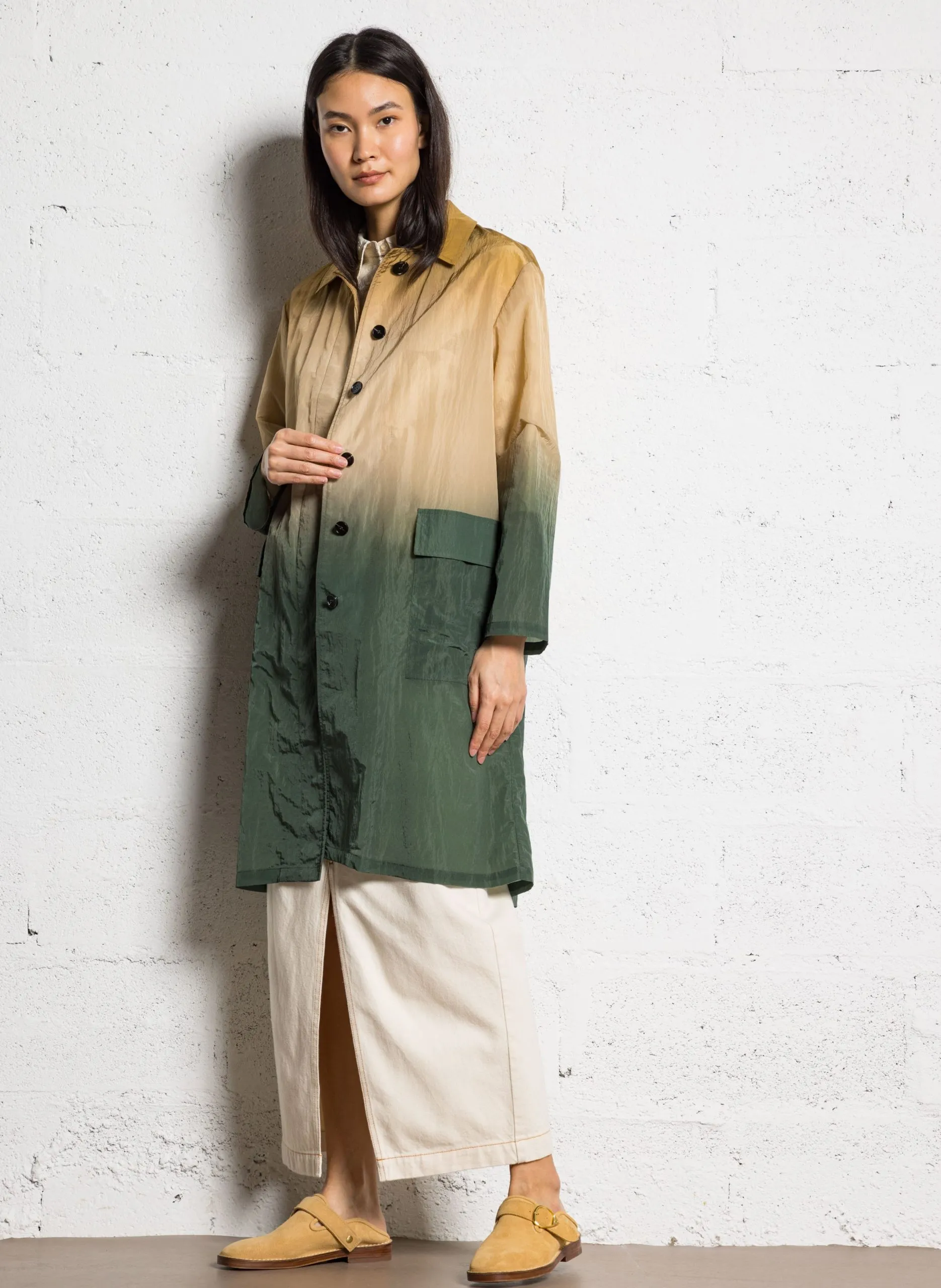 Blouson droit dégradé Marron AVIONA