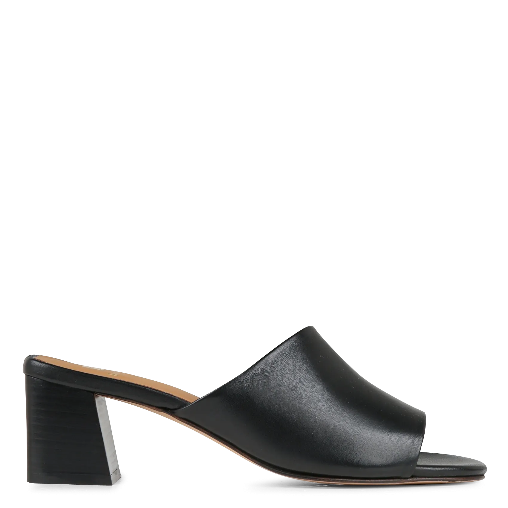 Mules en cuir Noir KELLY