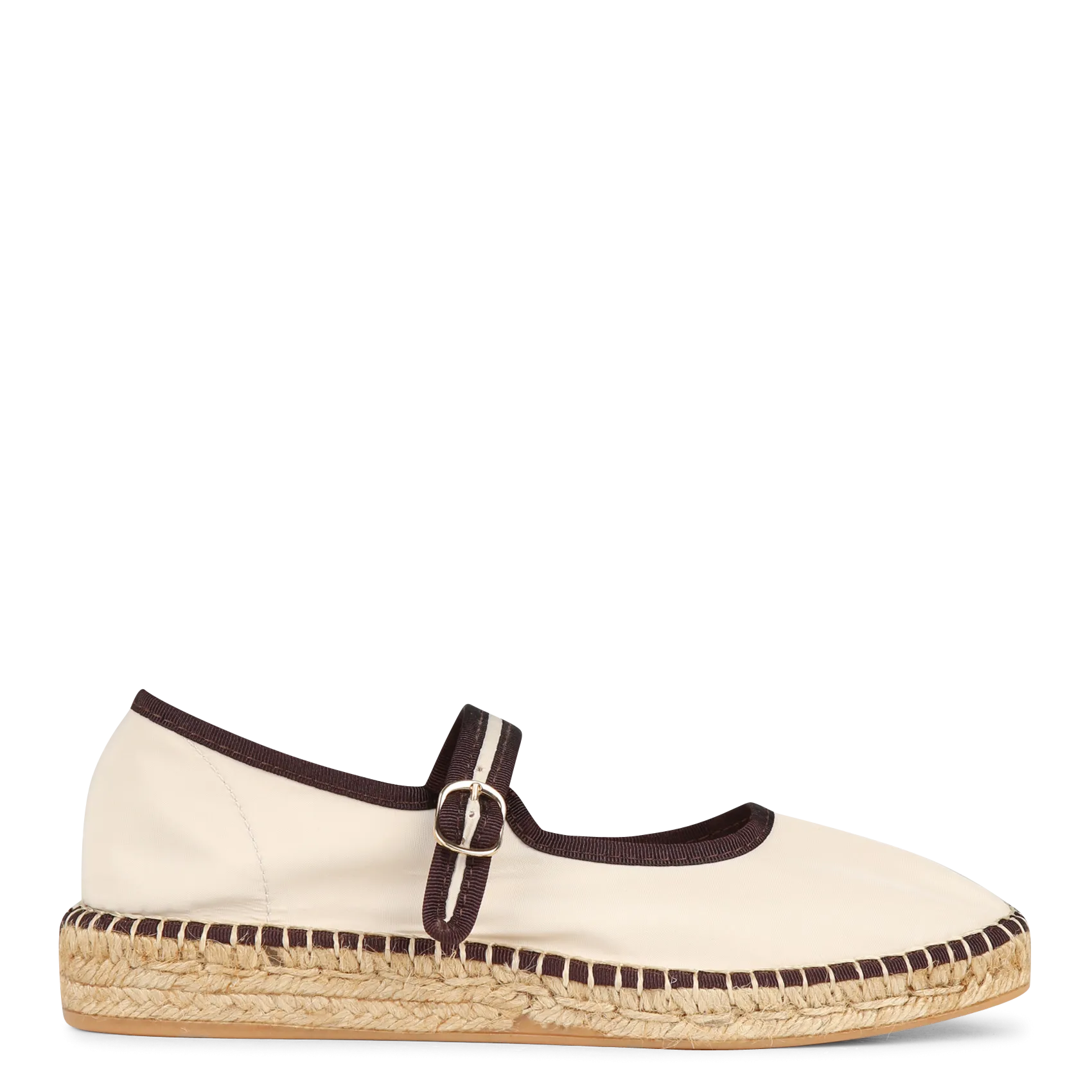 Espadrilles plates en lin Multicolore PEONIA