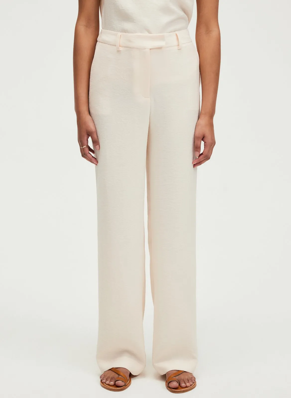 Pantalon de tailleur Beige LIRAE