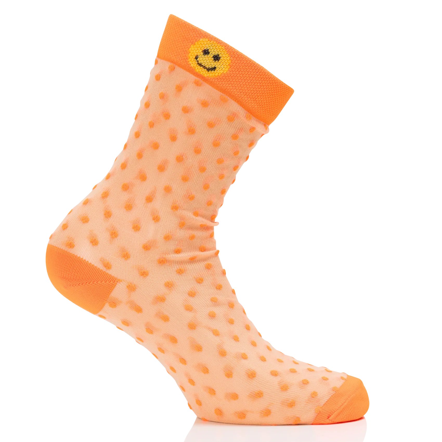 Chaussettes en coton mélangé Orange NULL