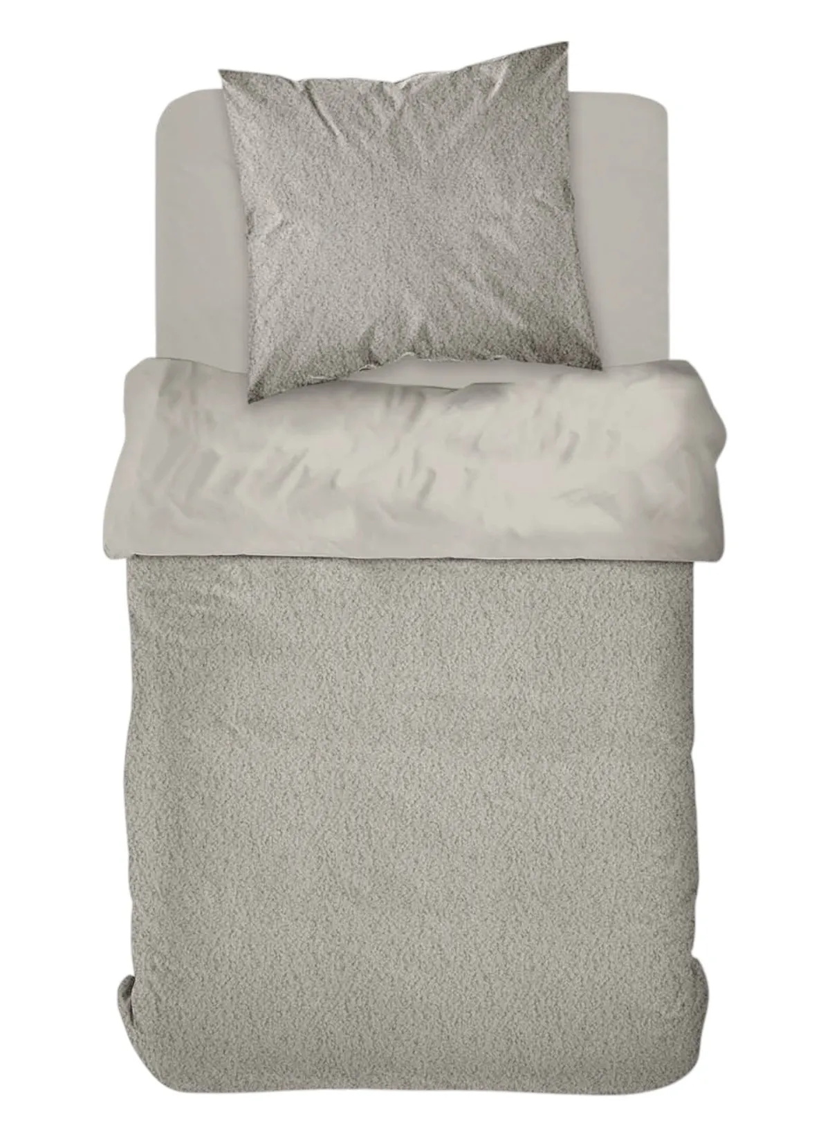 Parure de lit Beige BIEN AU CHAUD