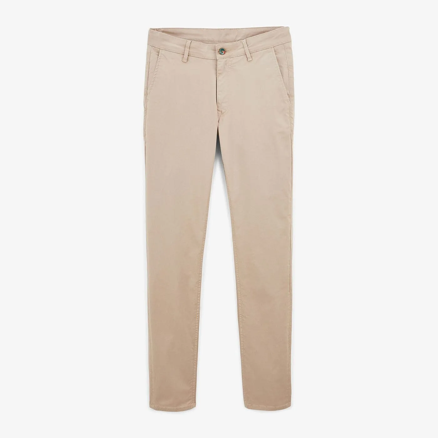 Chino coupe droite Blanc 702