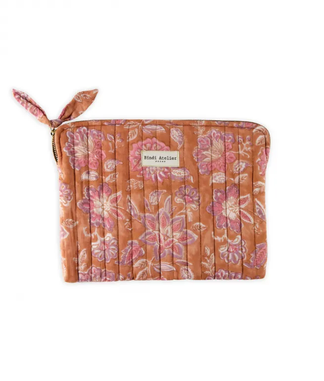 Pochette plate Orange MATIRA PRALINE