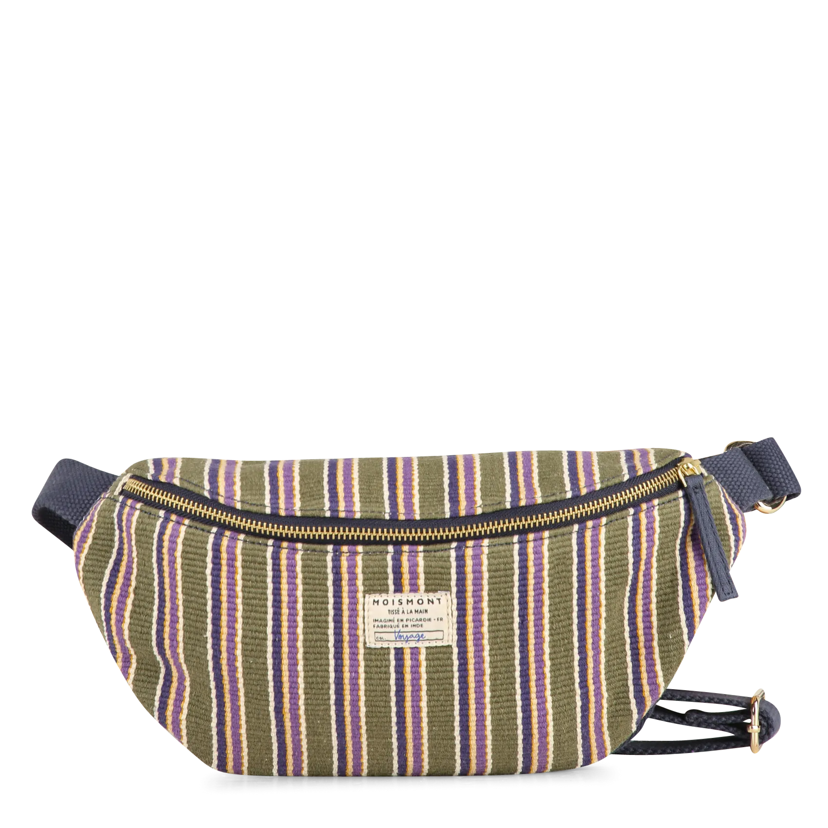 Sac banane en coton Kaki N°44