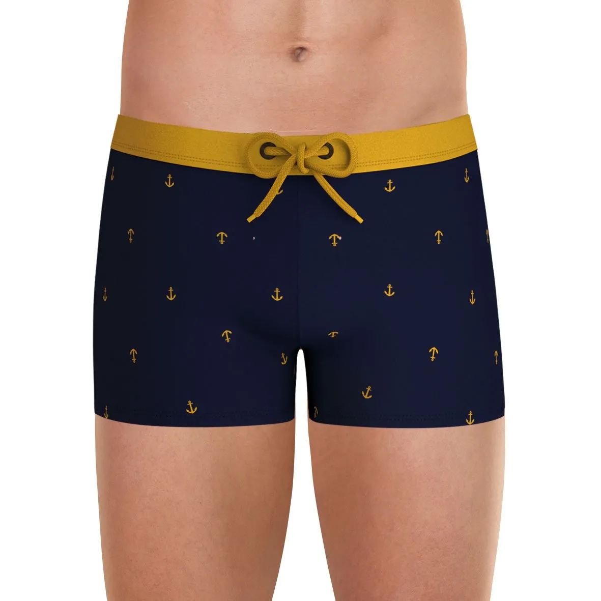 Boxer de bain homme fibres recyclées signature eminence Multicolore