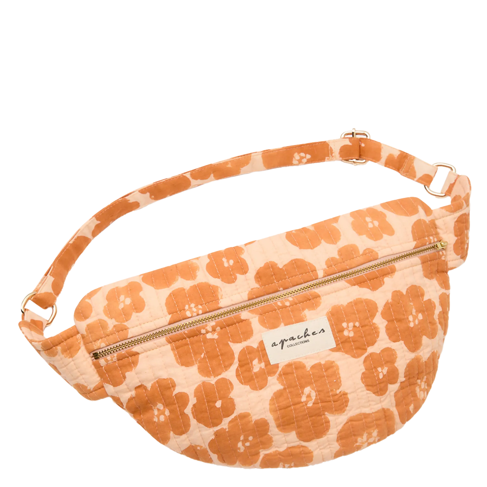 Sac banane en coton Orange KELI