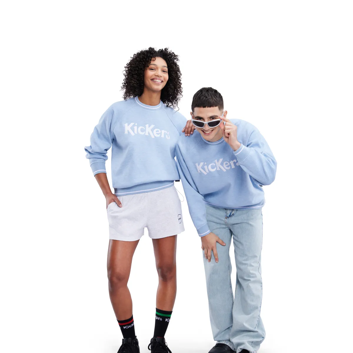 Sweat Bleu KICK GRAFT COTON