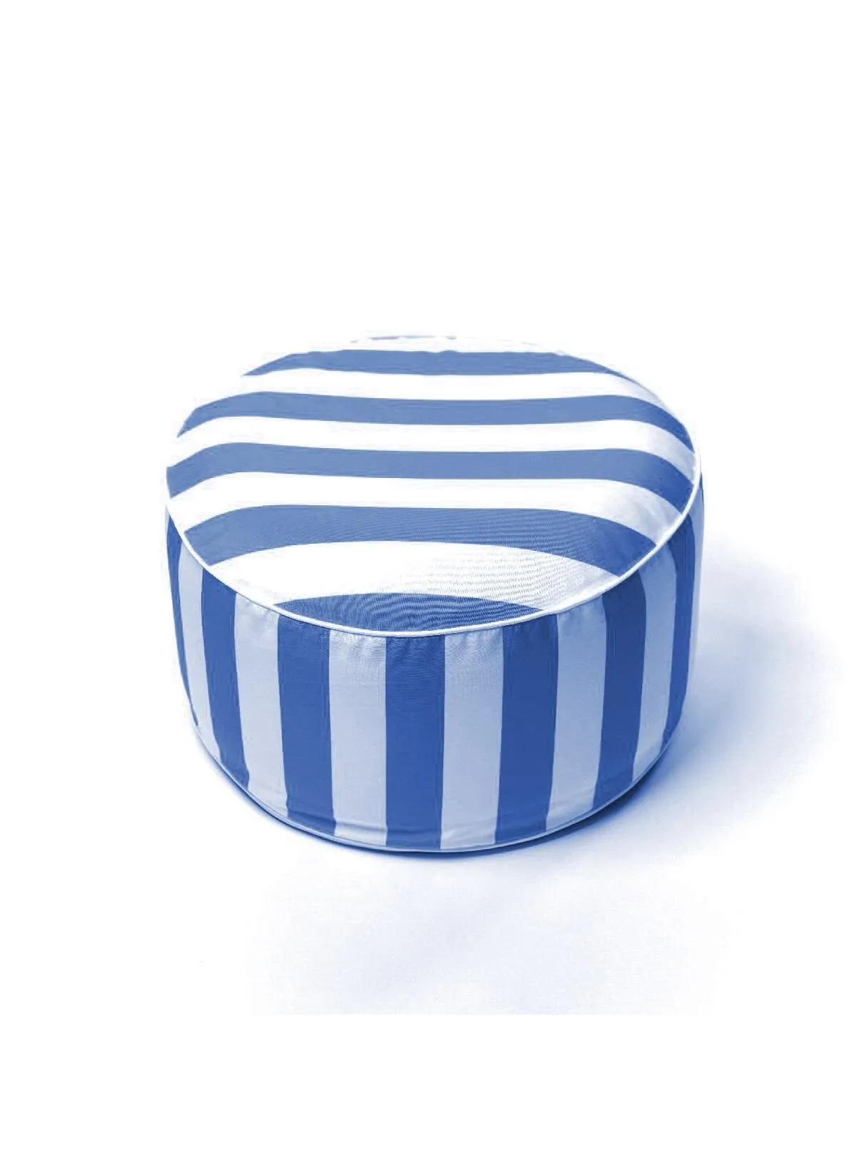 Pouf gonflable Bleu SUMMER STRIPES