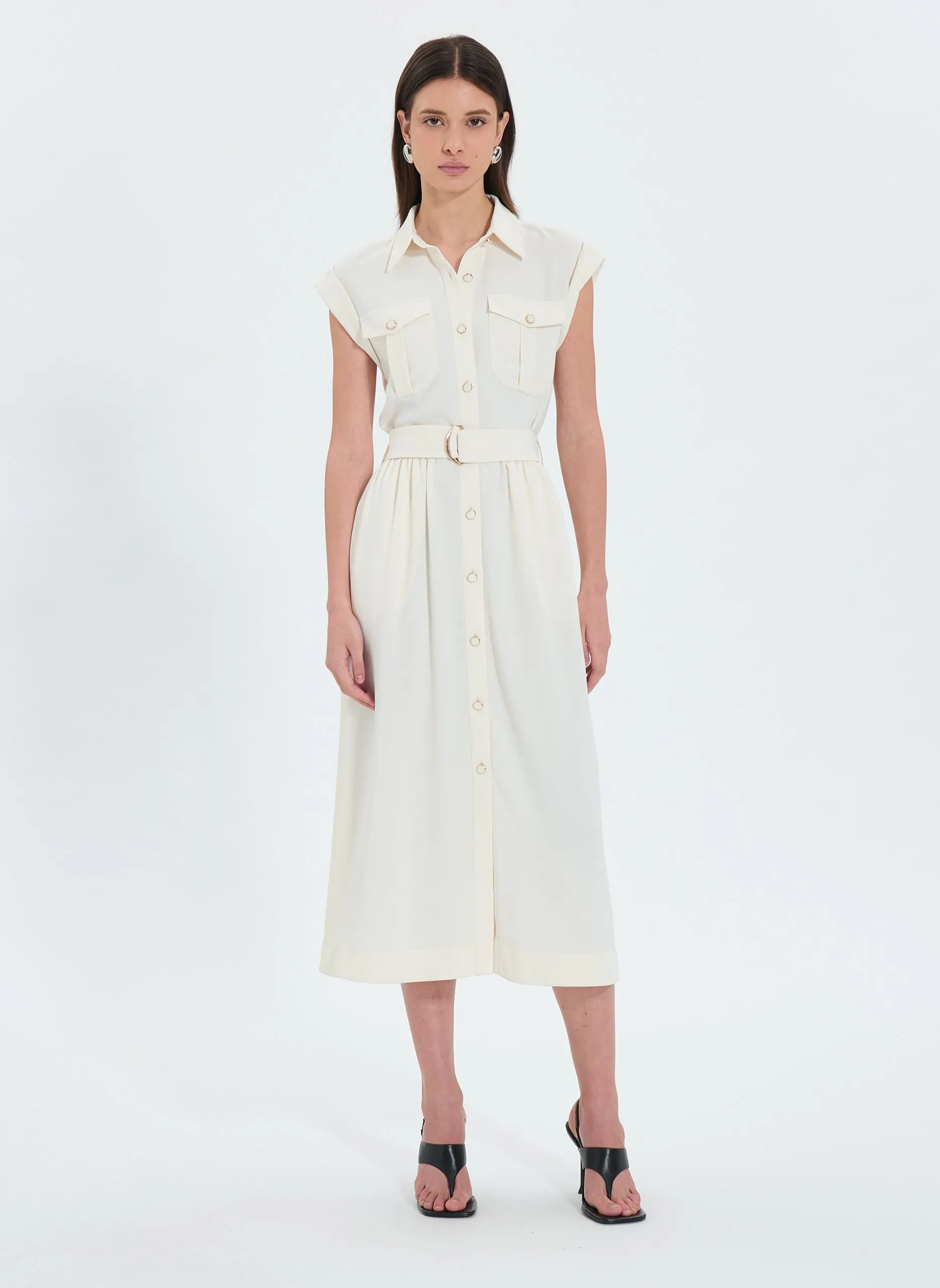 Robe longue Blanc RYAD