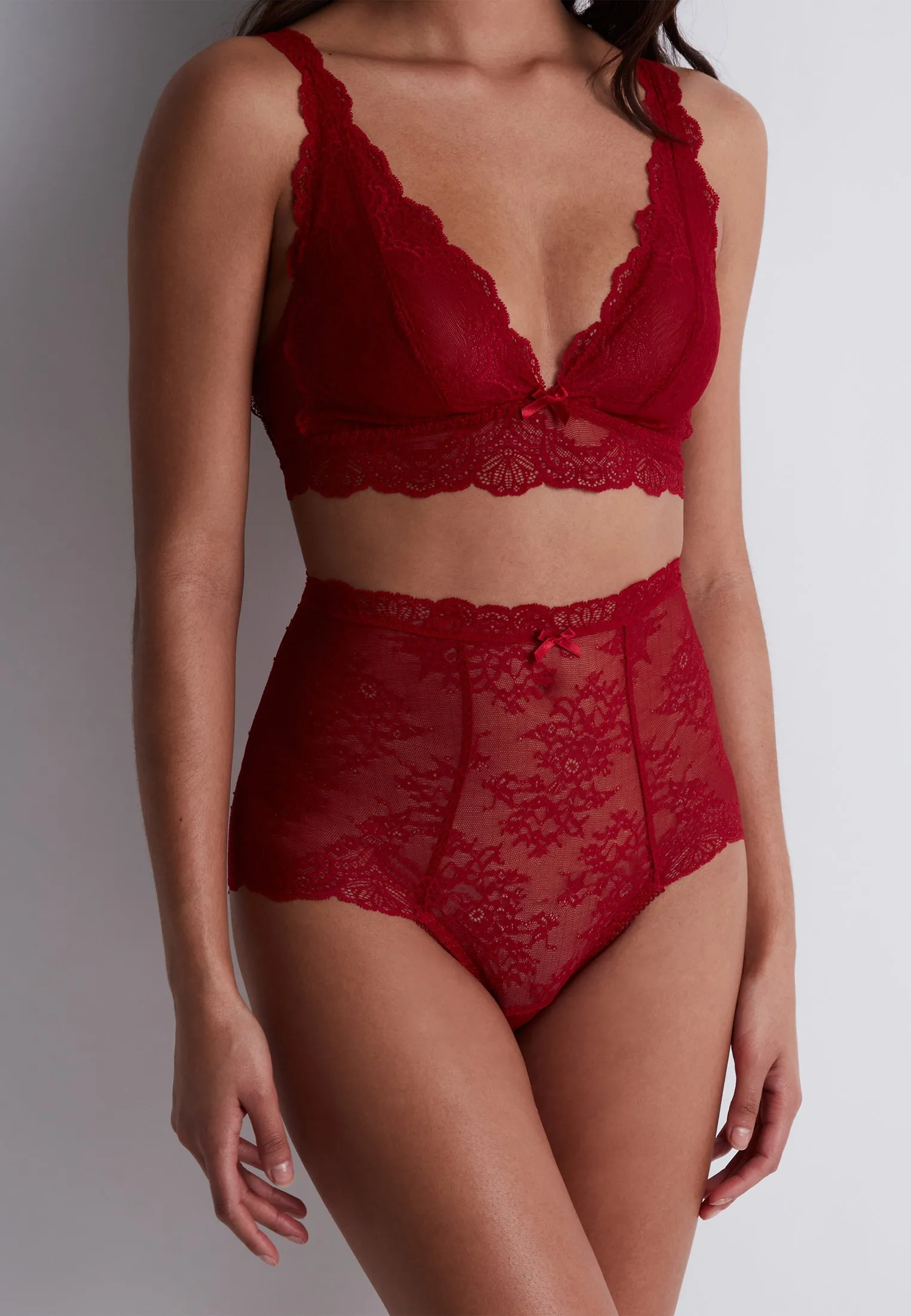 Culotte taille haute Rouge DANSE DES SENS