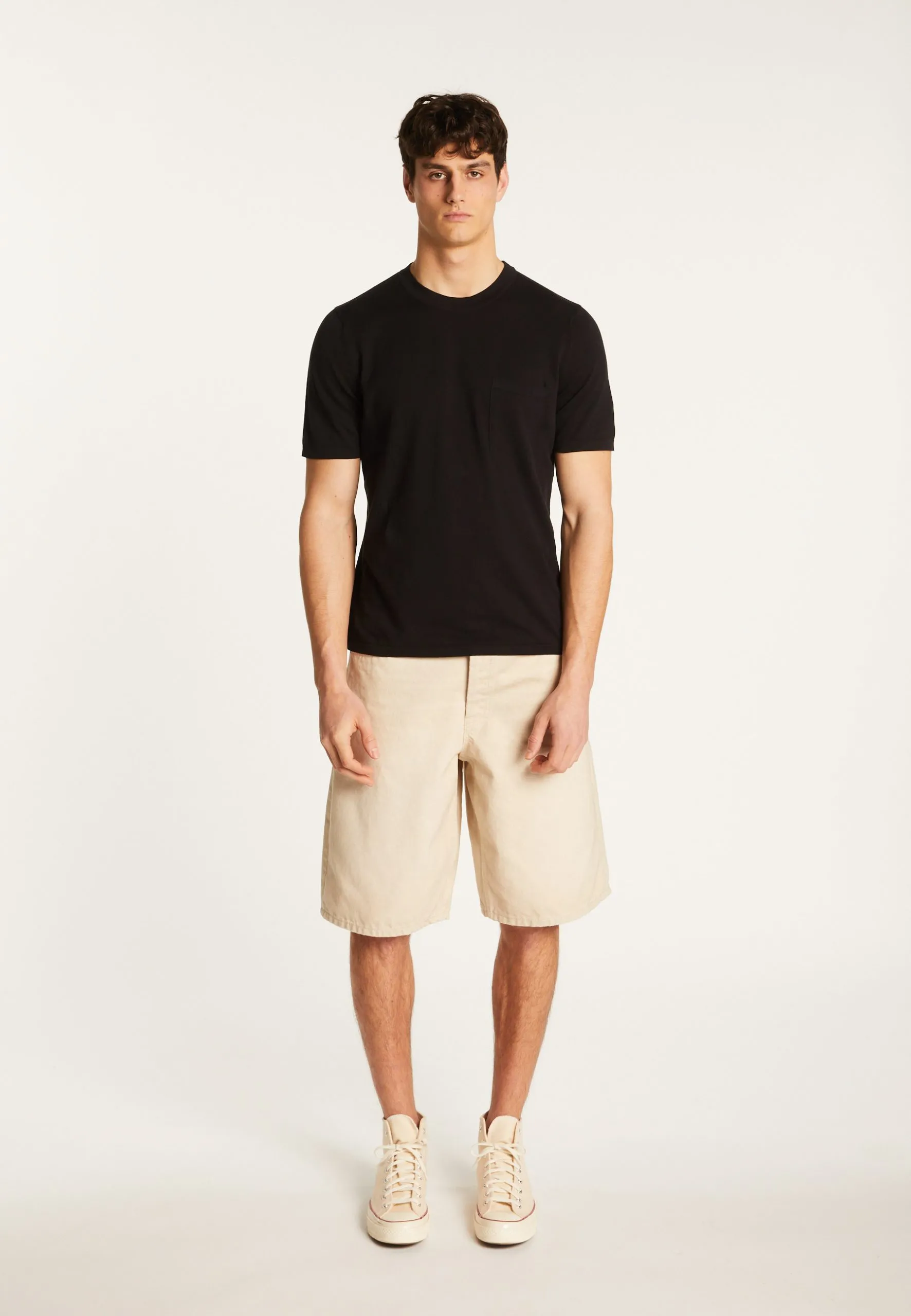 T-shirt en coton Noir MARQUEZ