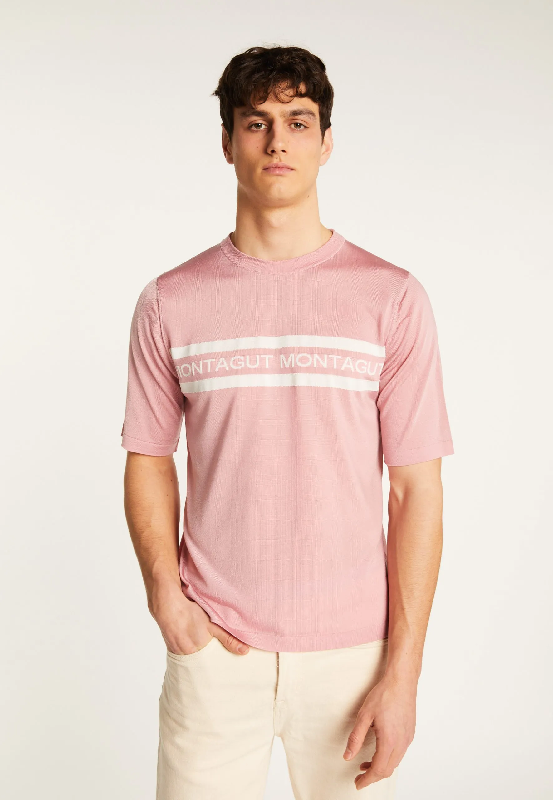 T-shirt en fil lumière Rose MORRIS