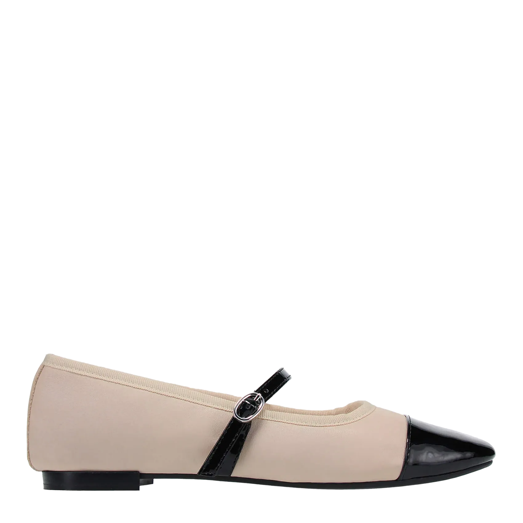 Ballerines en cuir Beige GEORGIANA