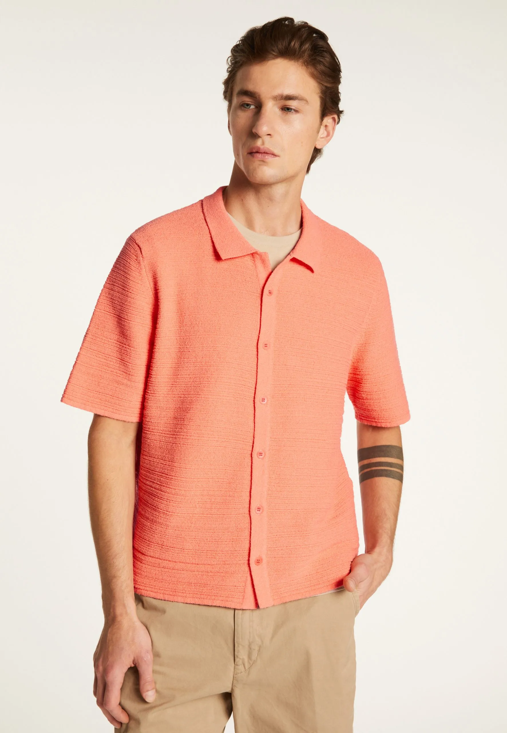 Chemise en coton Rose MARIN