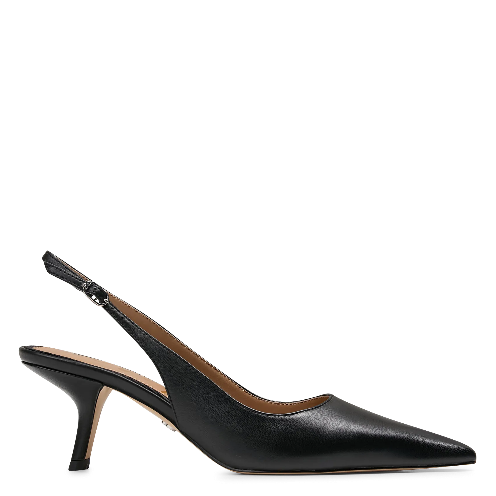 Escarpins en cuir Noir BIANKA SLING