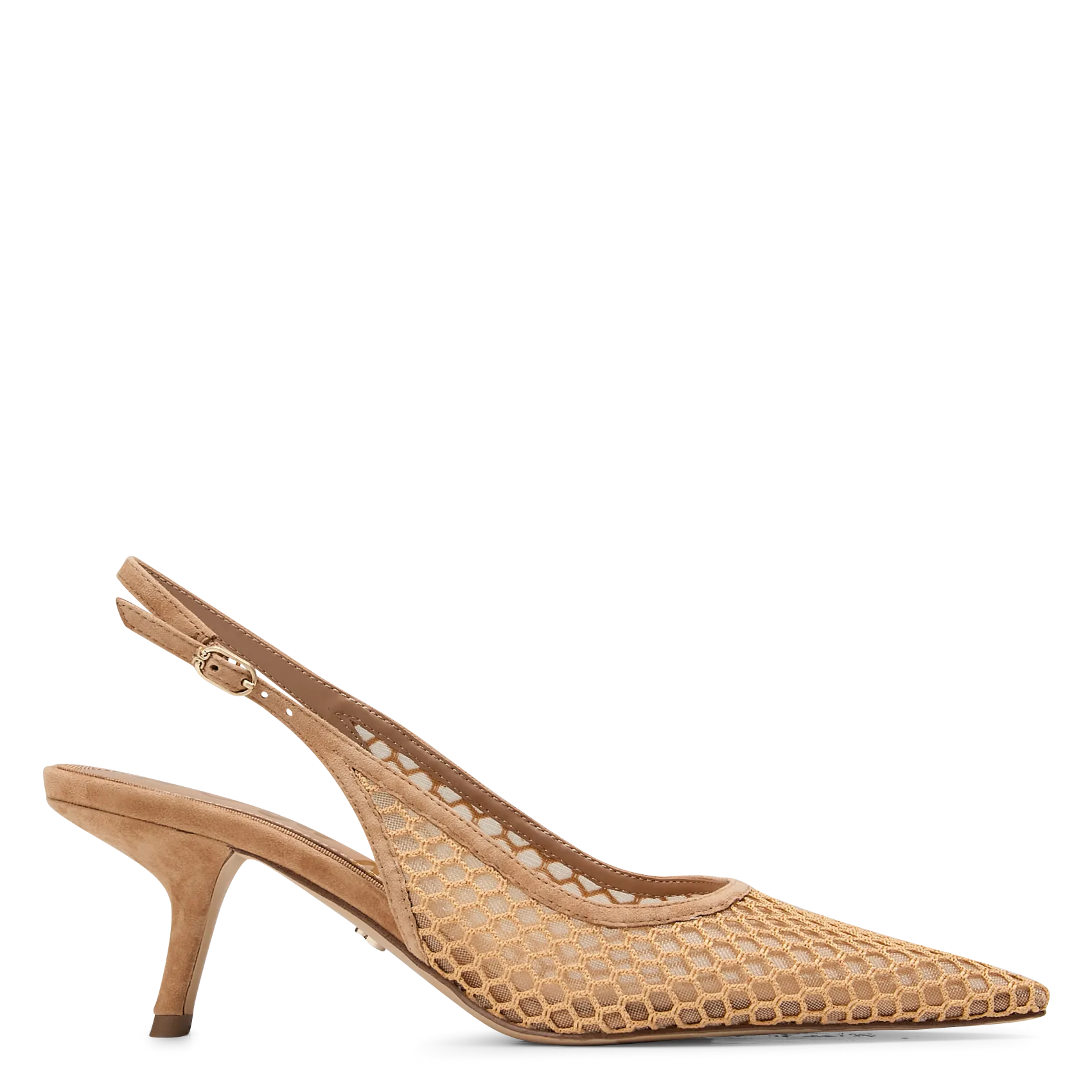 Escarpins en maille Marron BIANKASL