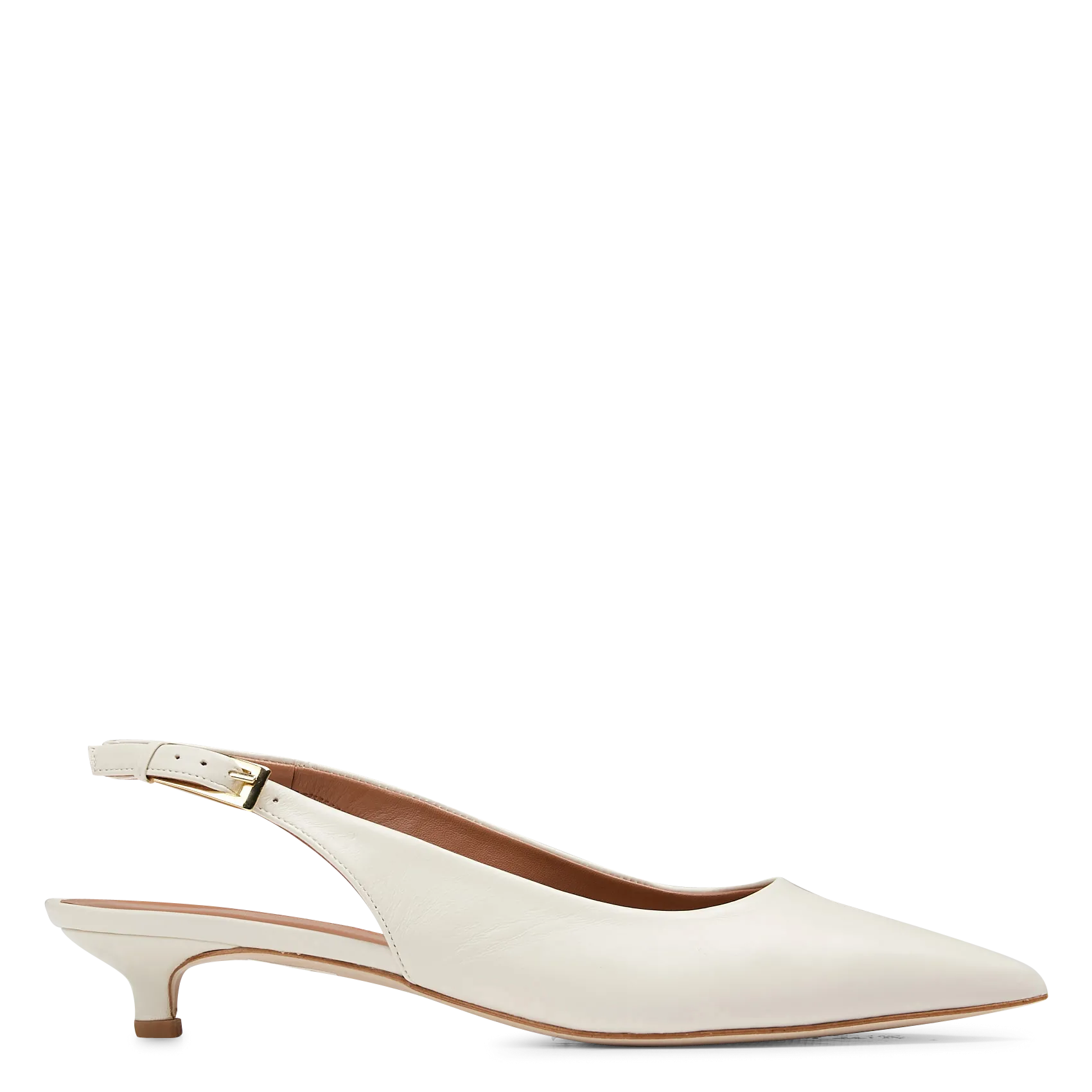 Slingbacks en cuir Beige ALLIUM