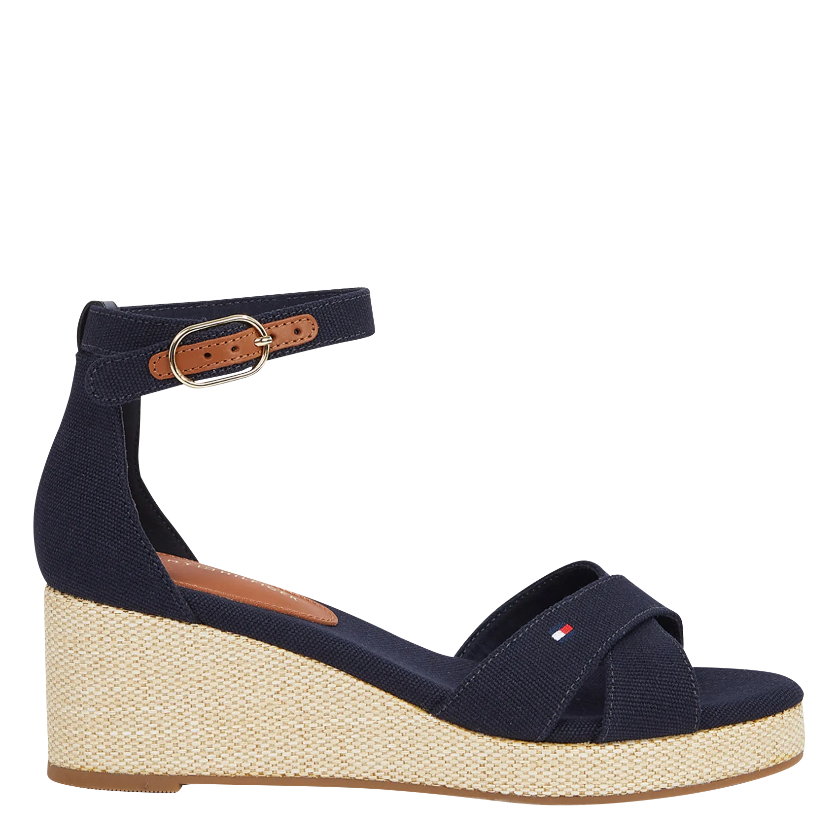 Sandales compensées Bleu