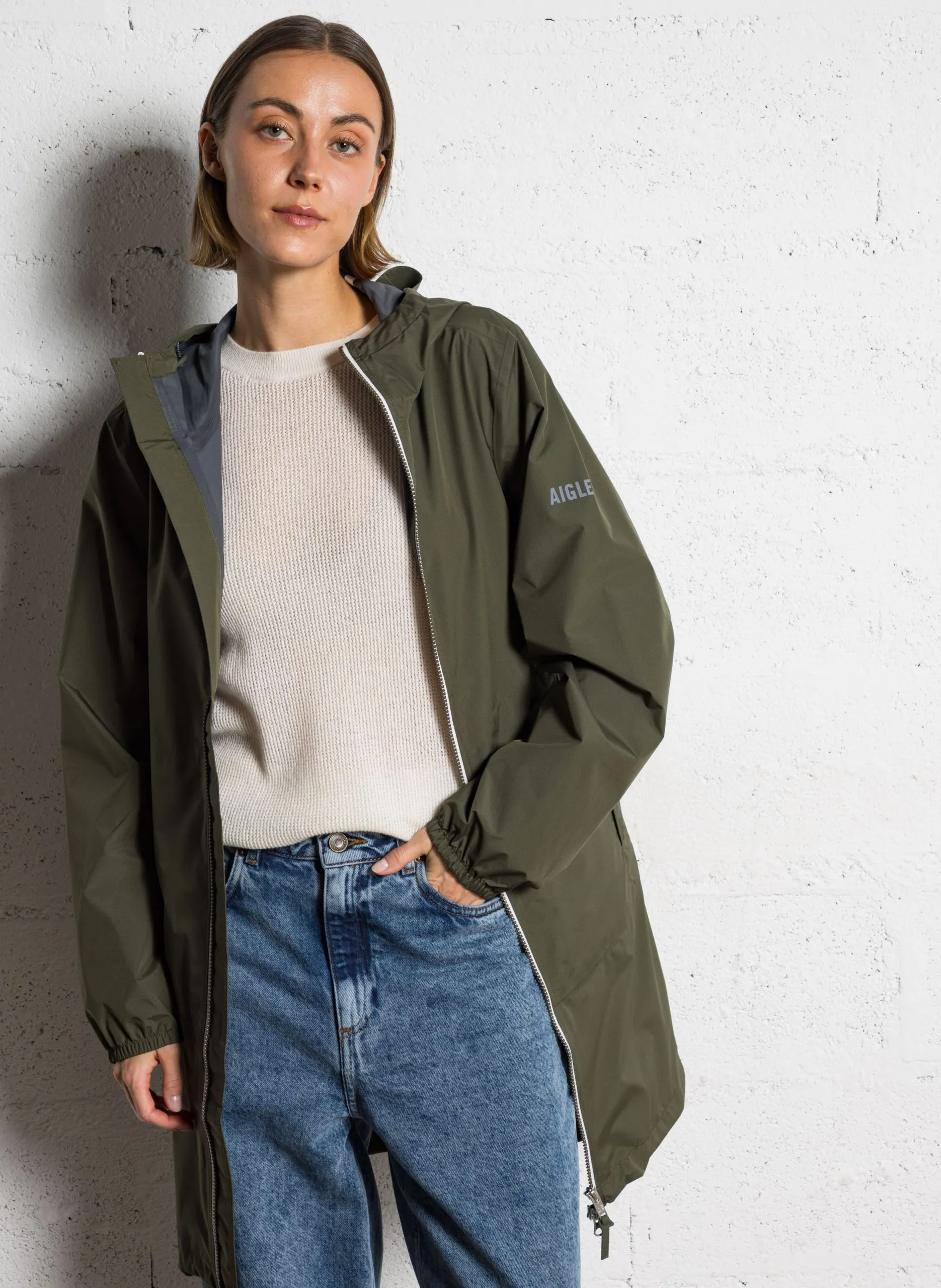 Imperméable droit Vert RAINPACK 90