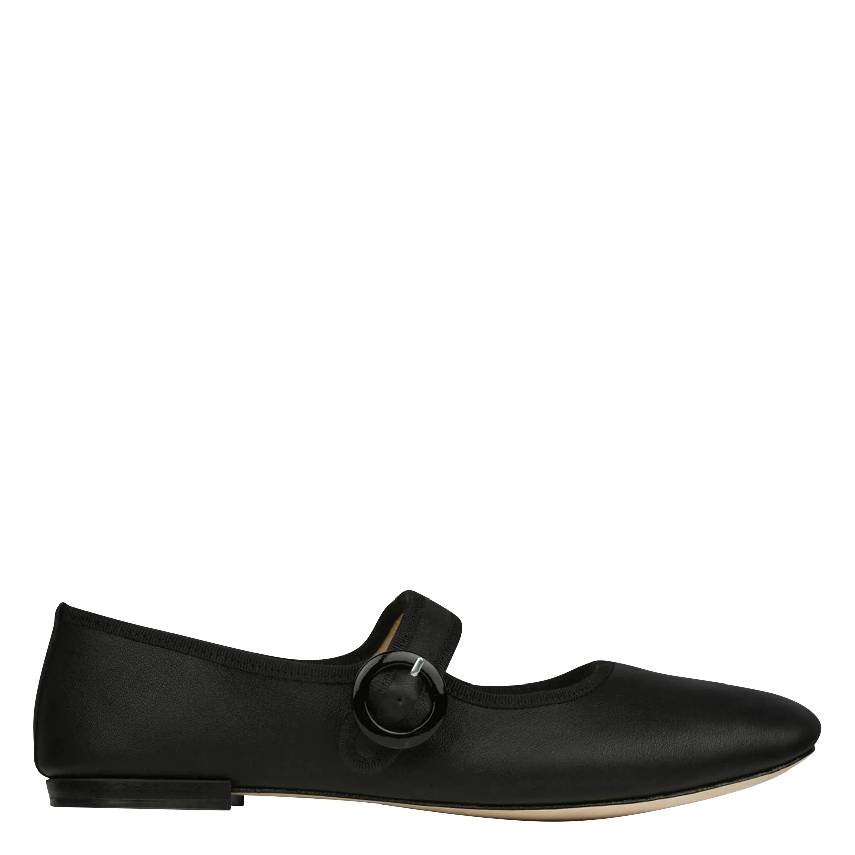 Ballerines en cuir Noir GEORGIA