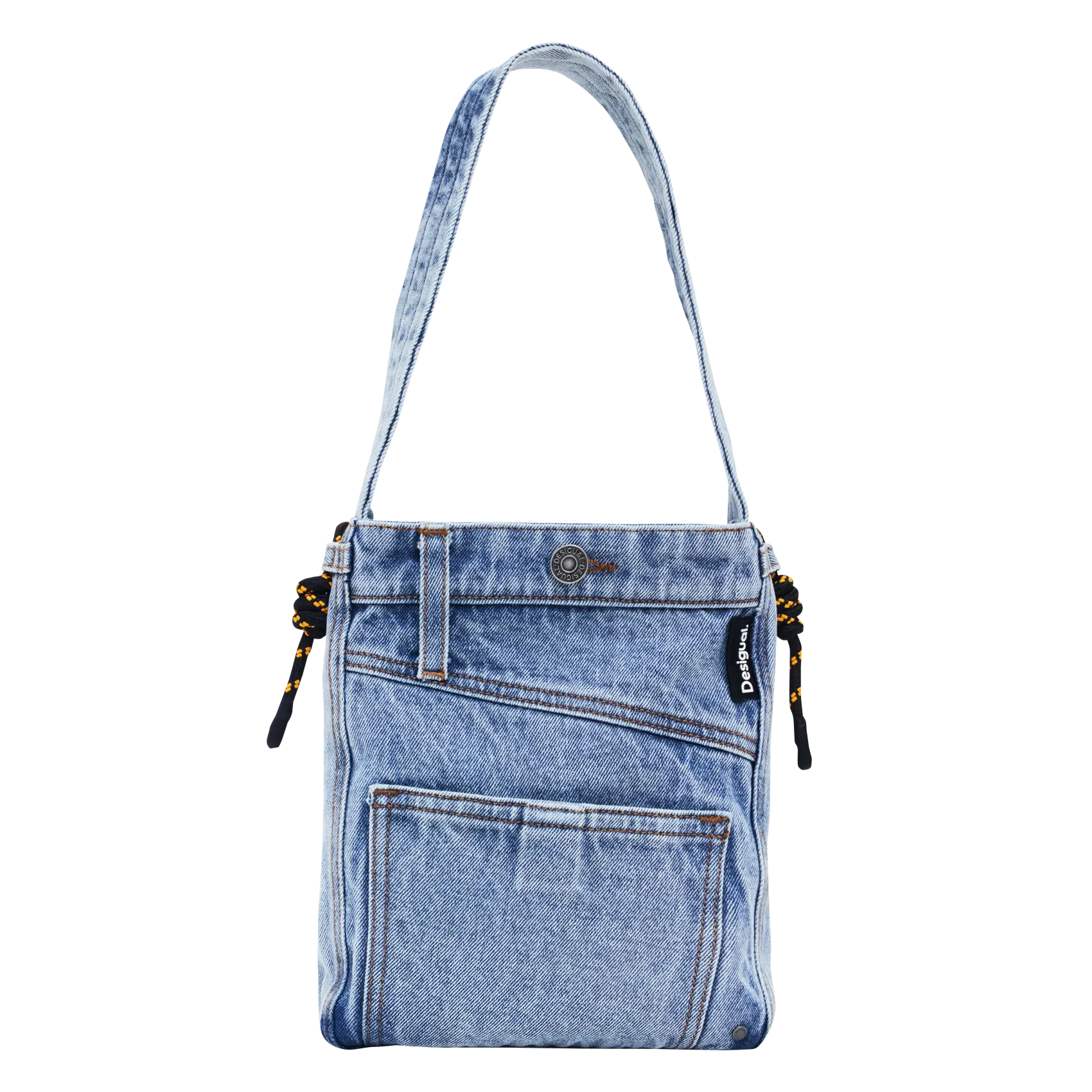 Sac bandoulière en jean Bleu