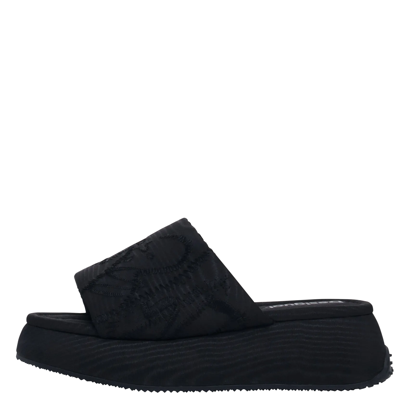 Mules à plateforme Noir