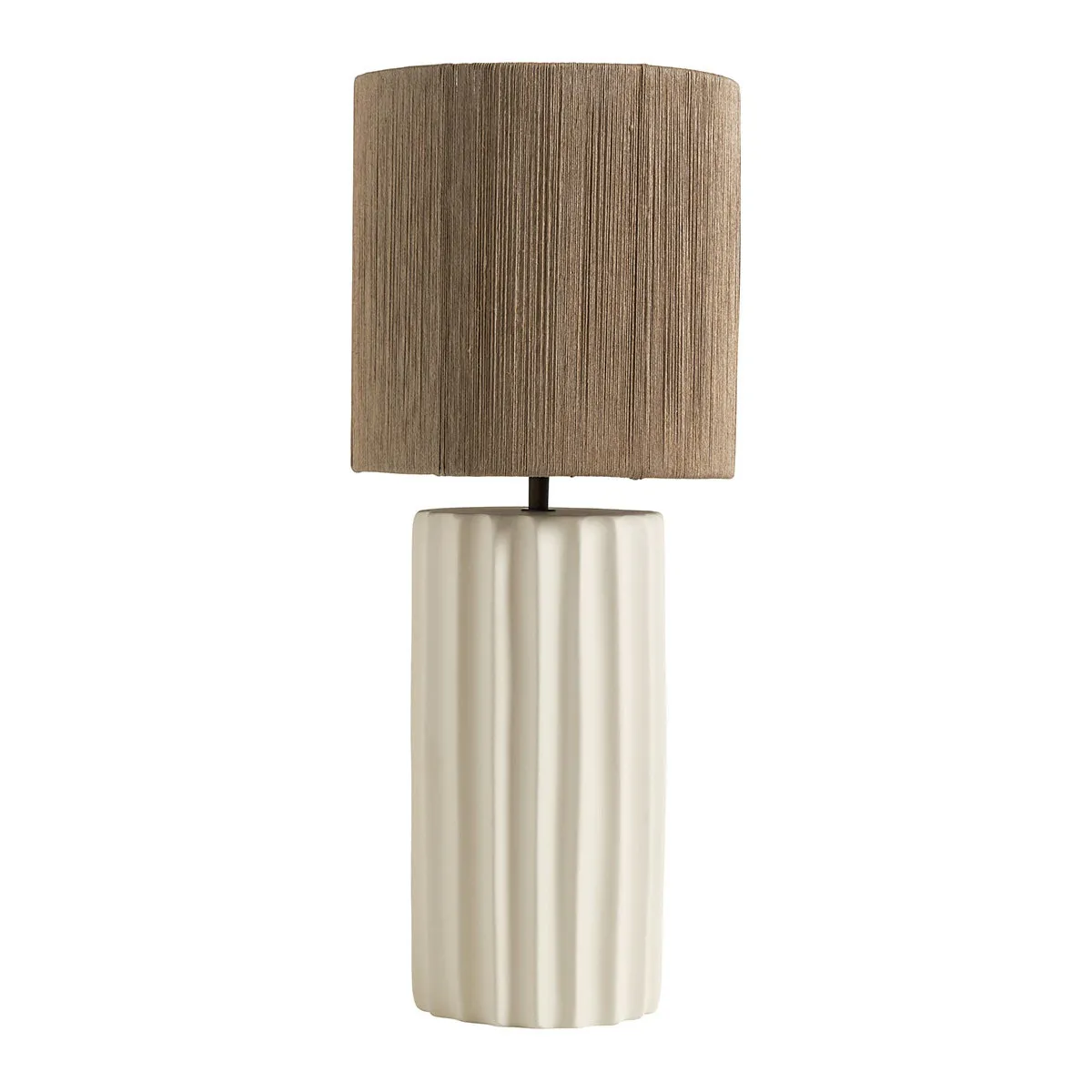 Pied de lampe céramique Blanc ATHENA