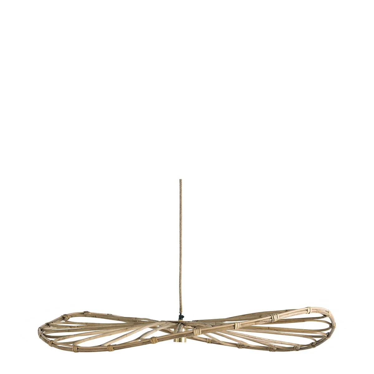 Suspension salomé en rotin - petit modèle - ¿ 80 cm Beige SALOME