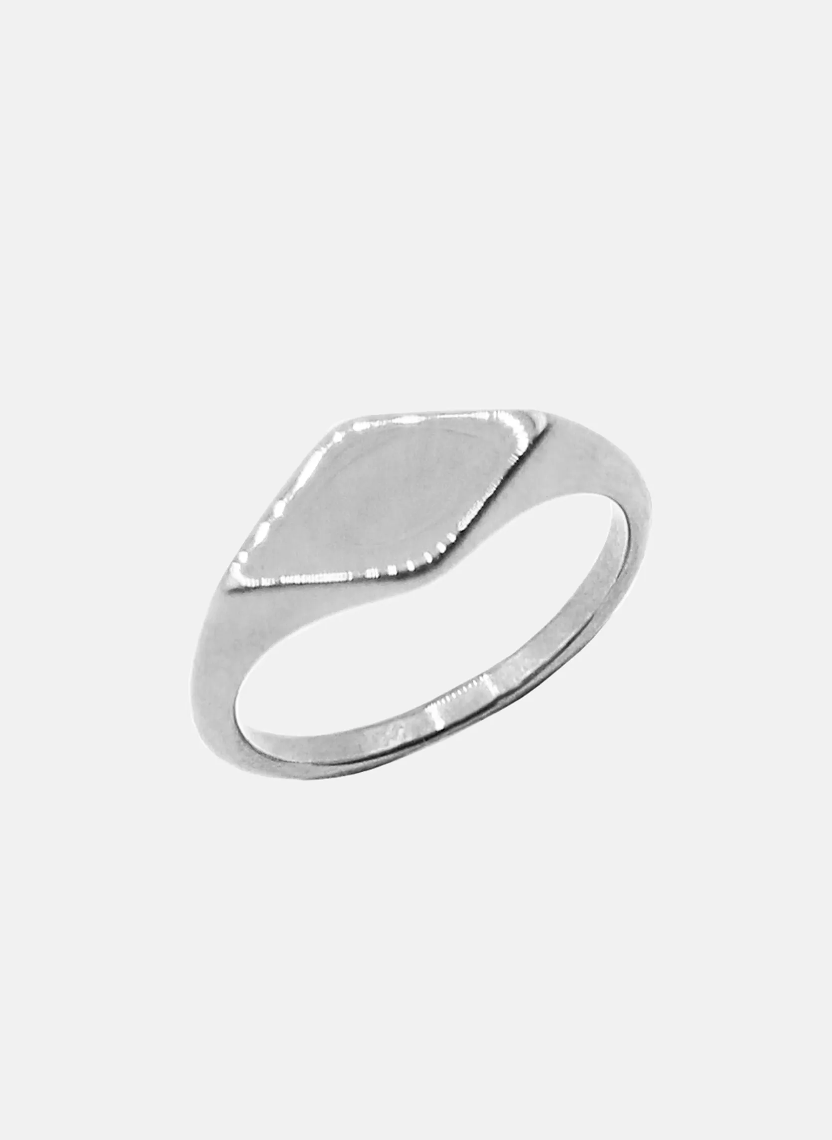 Bague fine bay Argent BAY