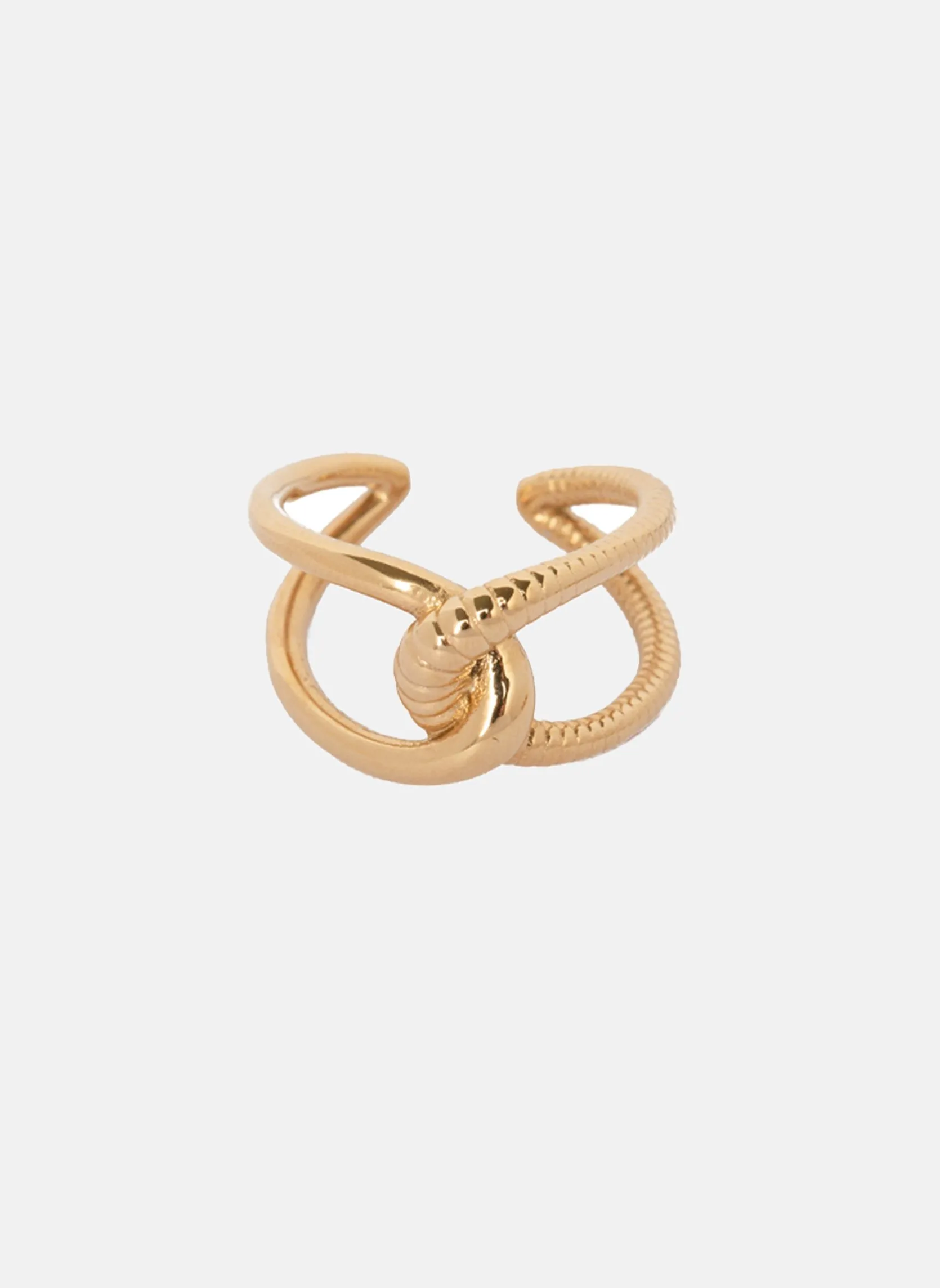 Bague large euphorbia Doré EUPHORBIA