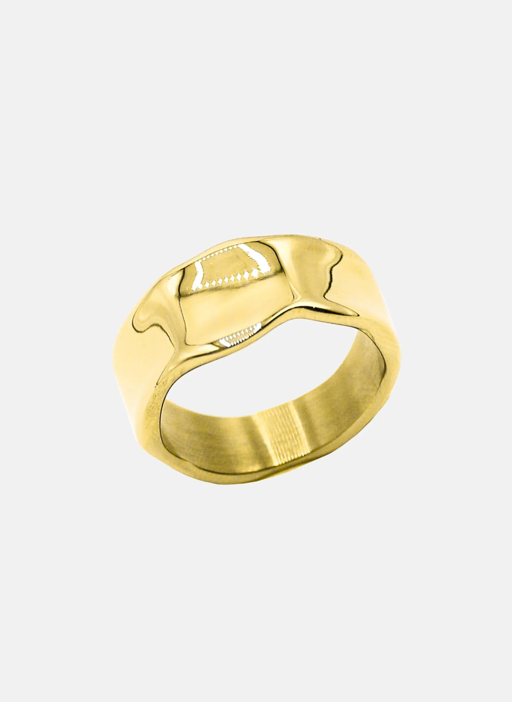 Bague large nereus Doré NEREUS