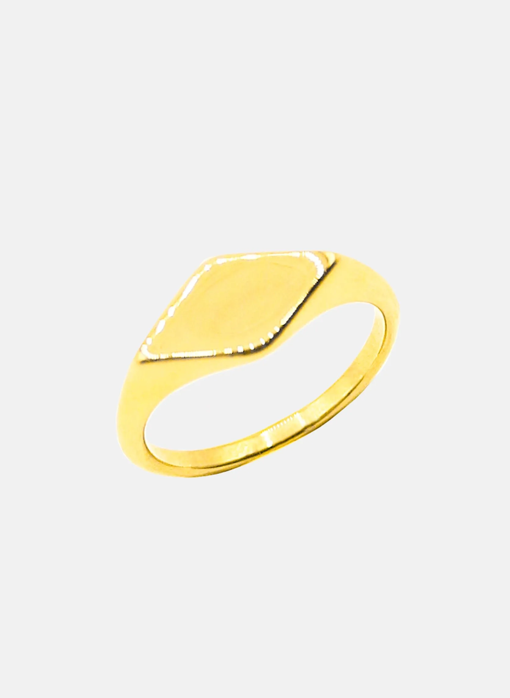 Bague fine bay Doré BAY