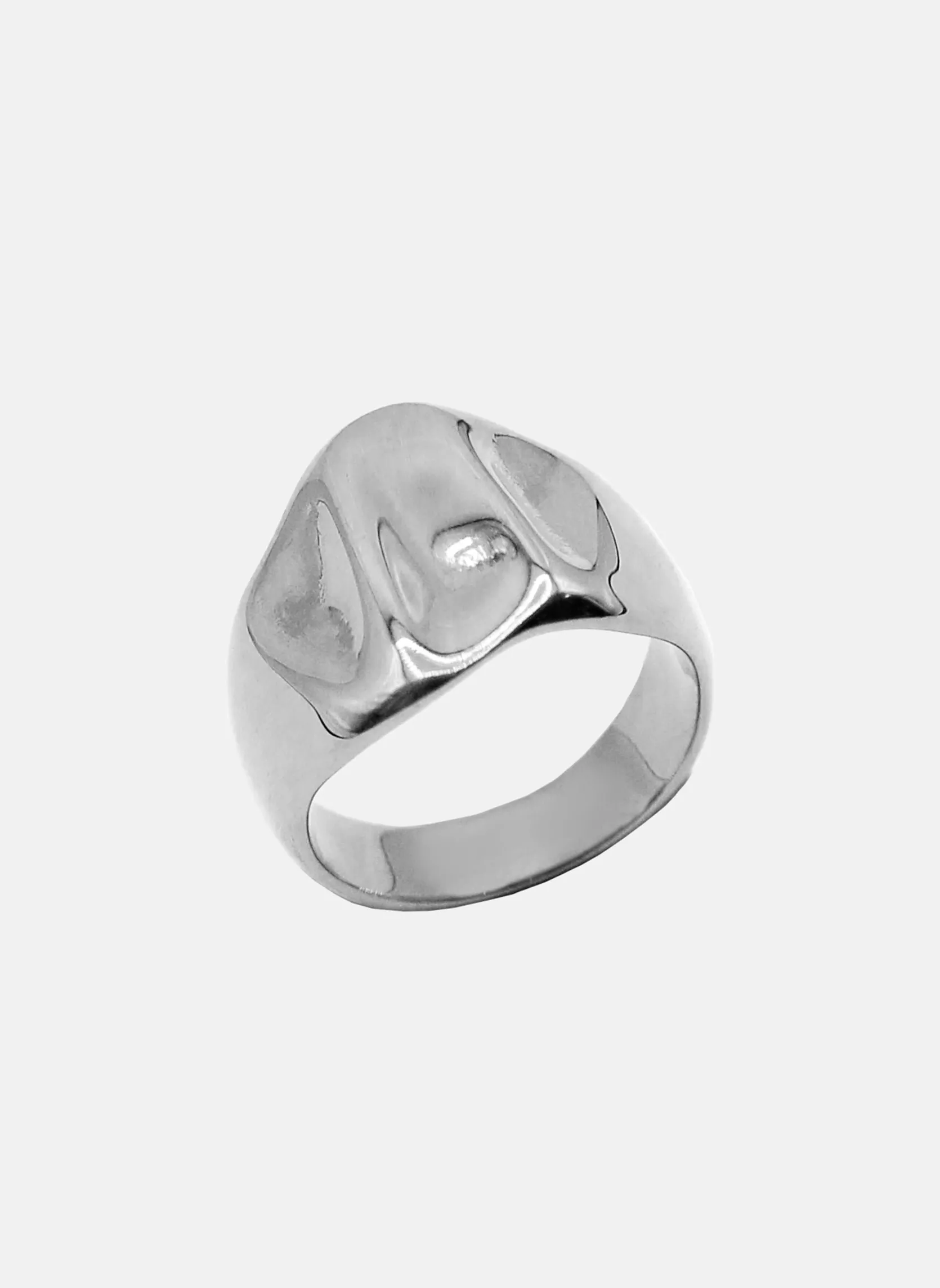 Bague large naiad Argent NAIAD