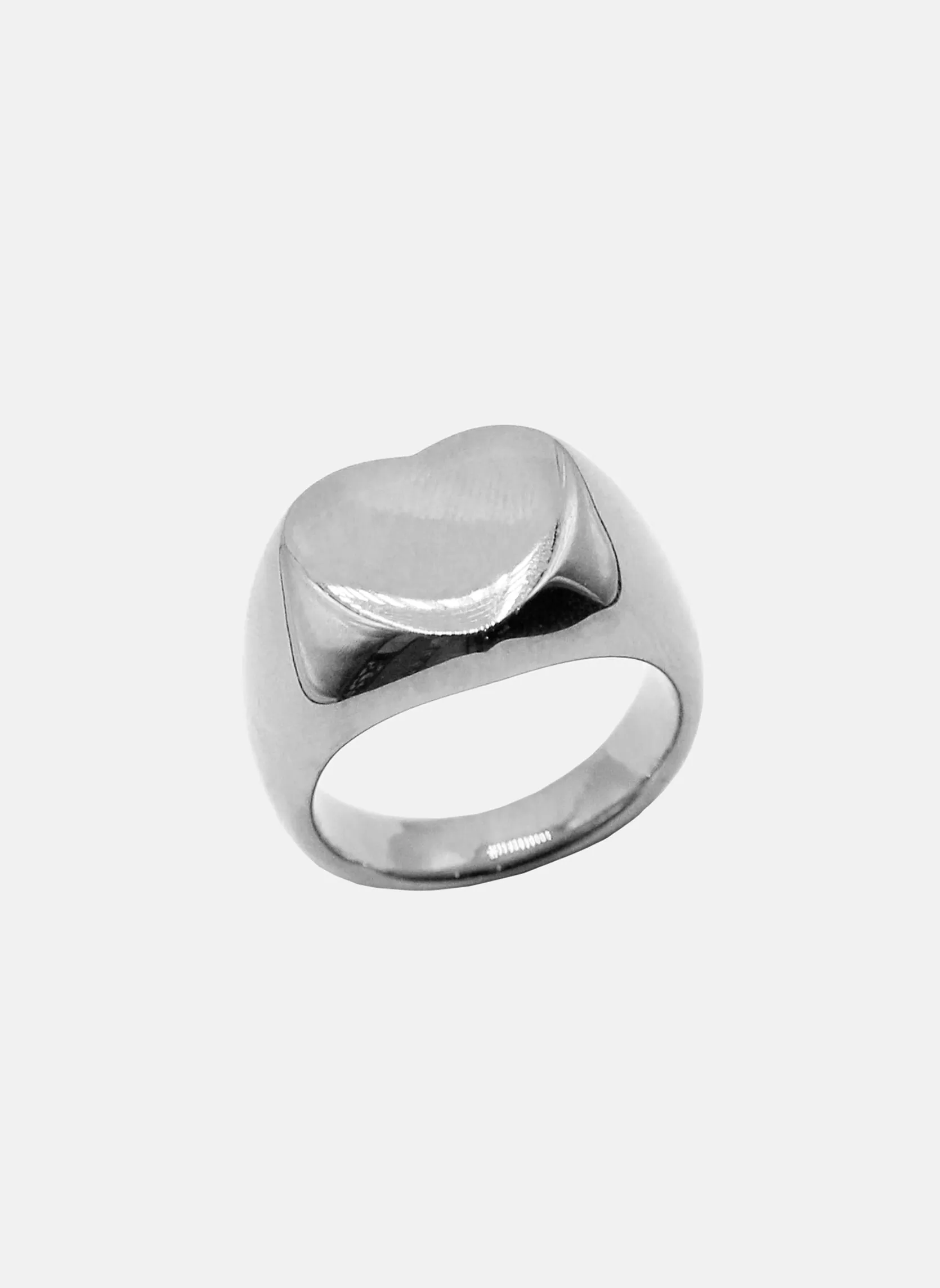 Bague large coral Argent CORAL