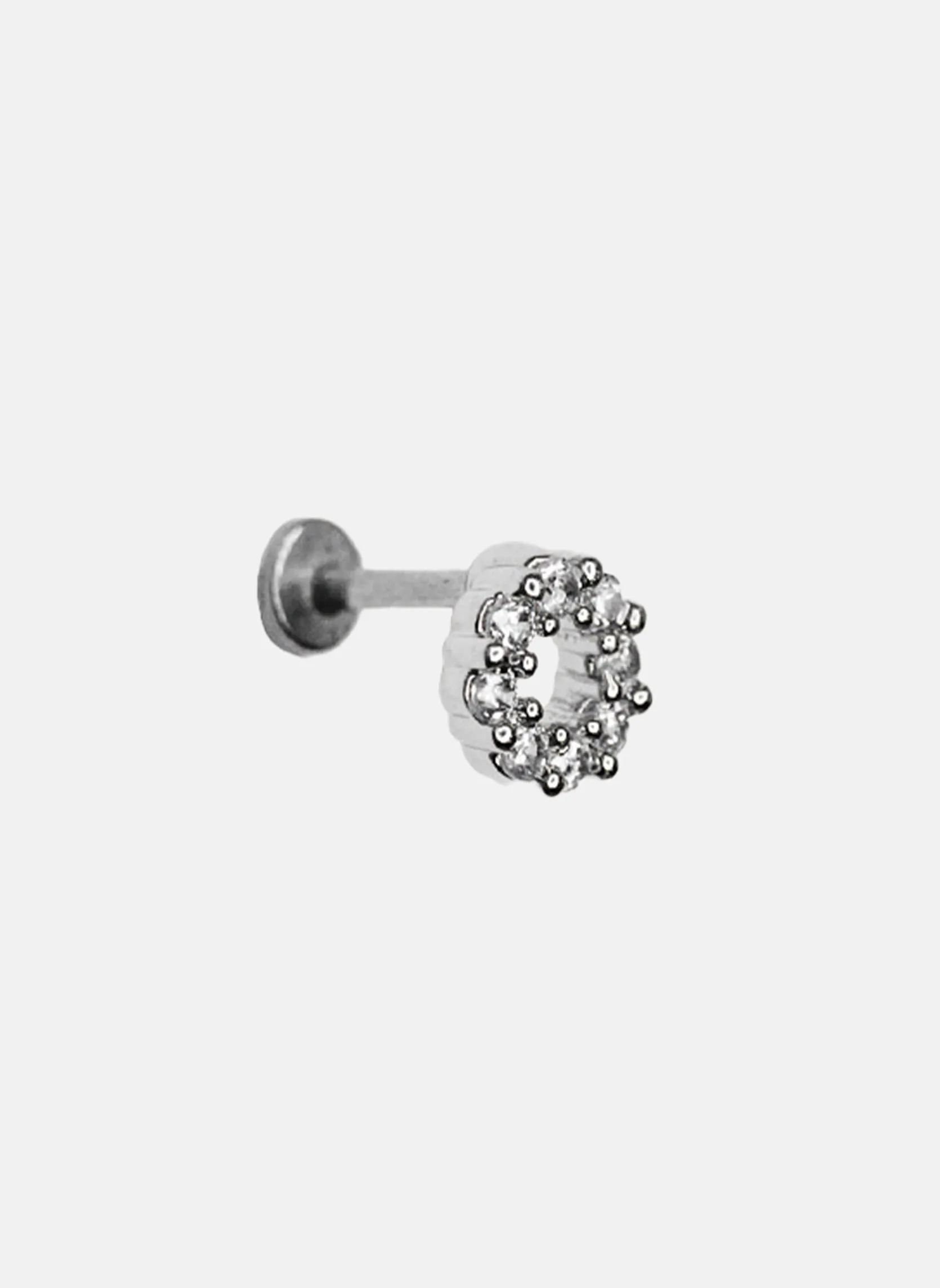 Piercing iva circle Argent IVA-CIRCLE