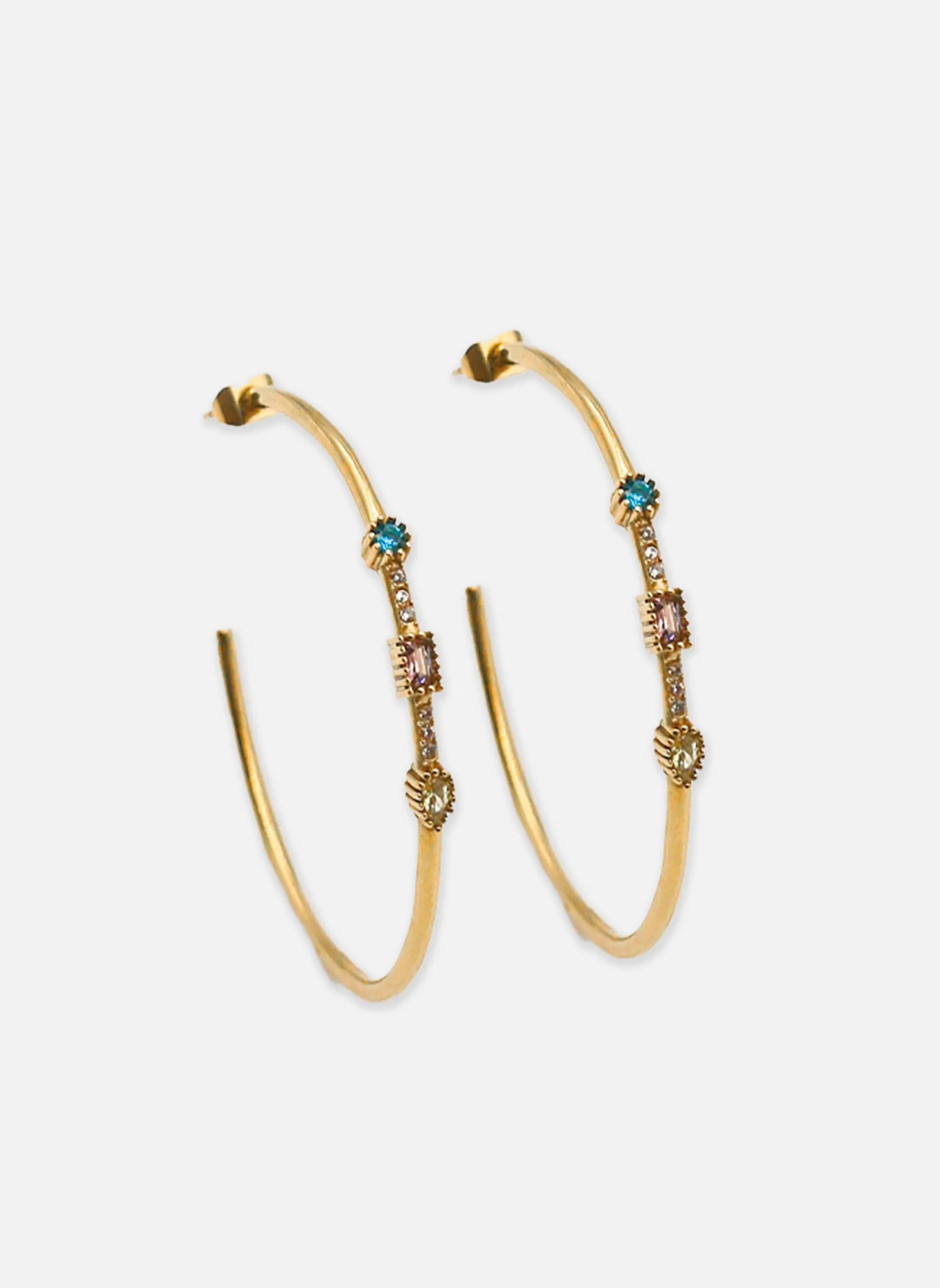 Créoles sunita Multicolore SUNITA