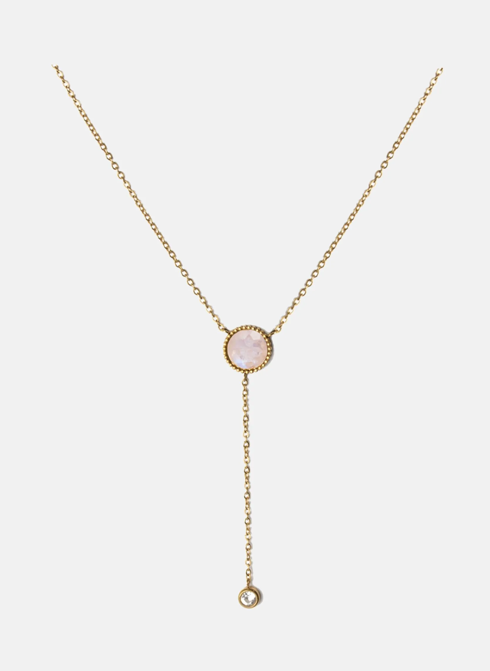 Collier chaîne sunna Blanc SUNNA