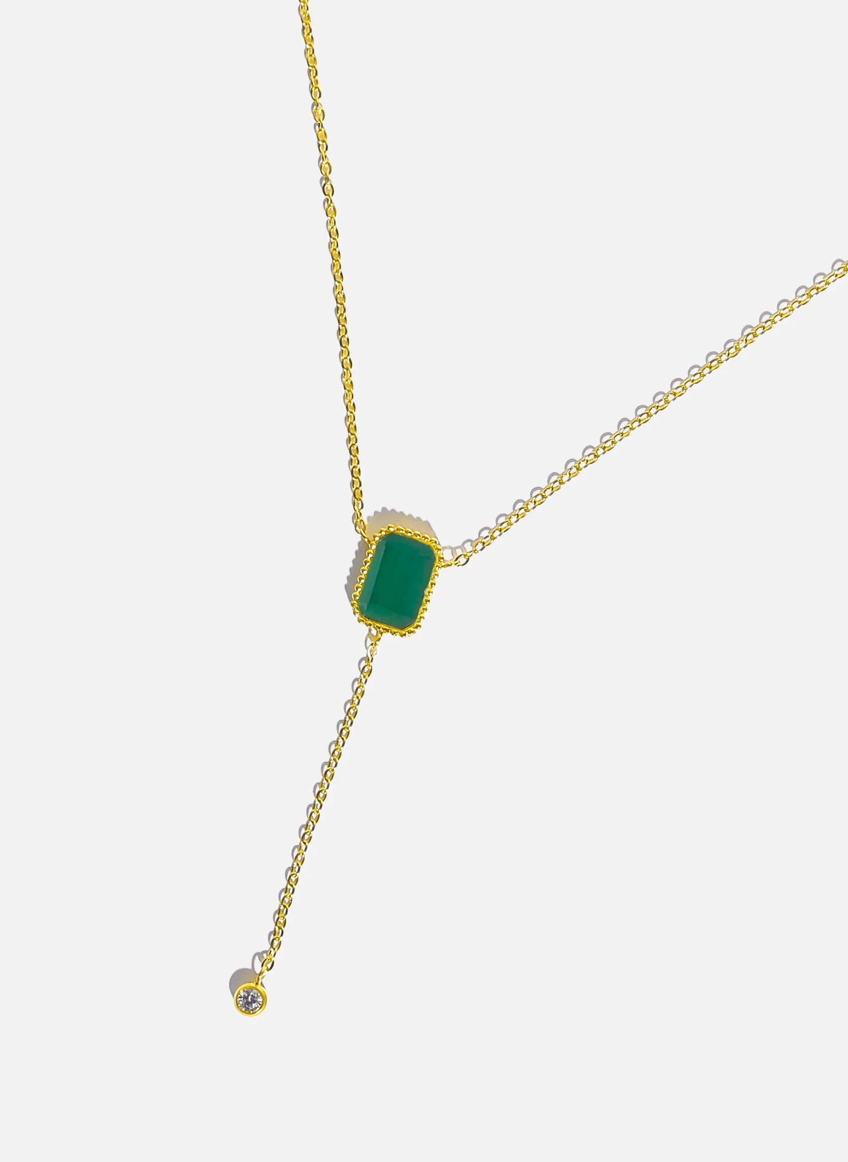 Collier chaîne galatea Vert GALATEA