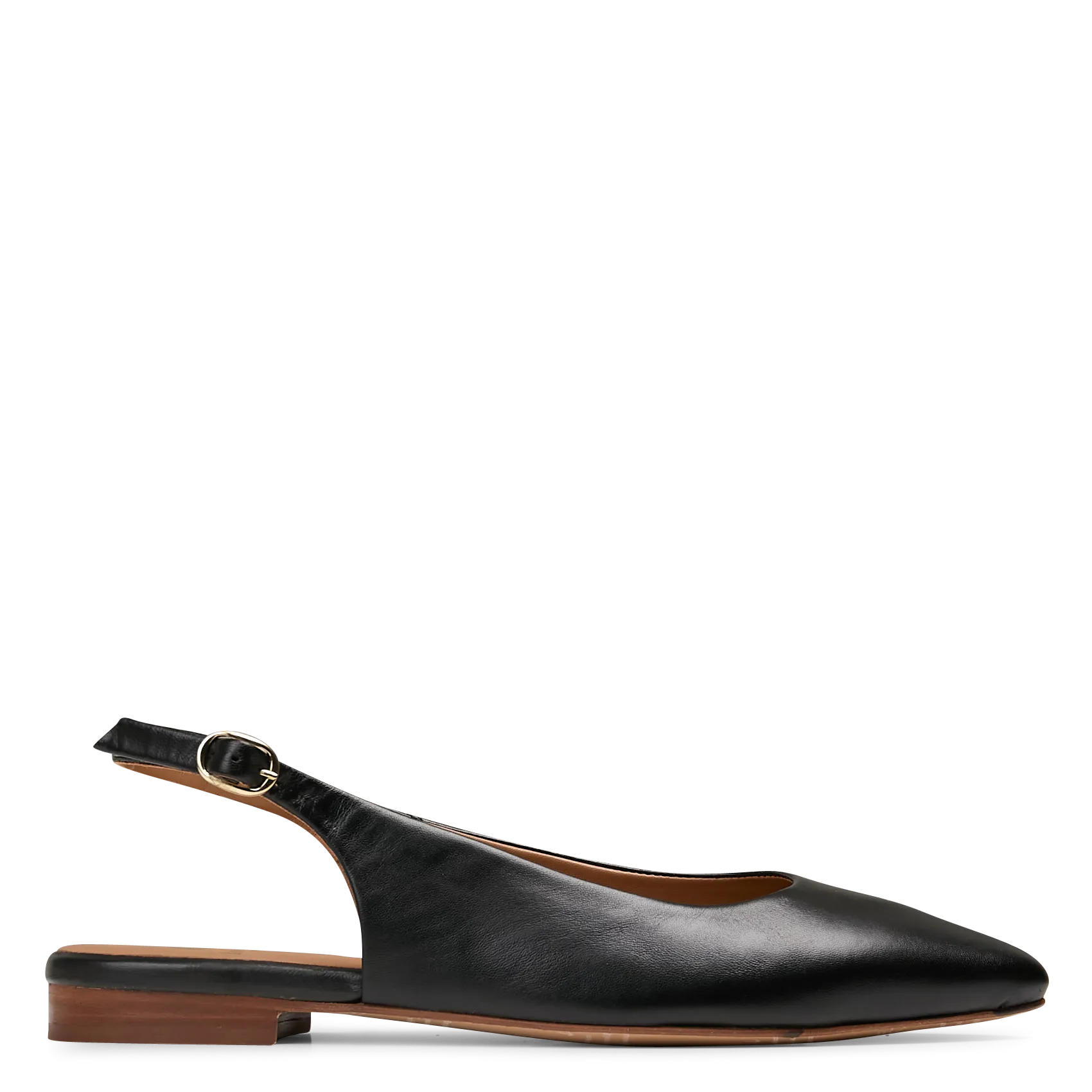 Ballerines en cuir Noir PAIGE