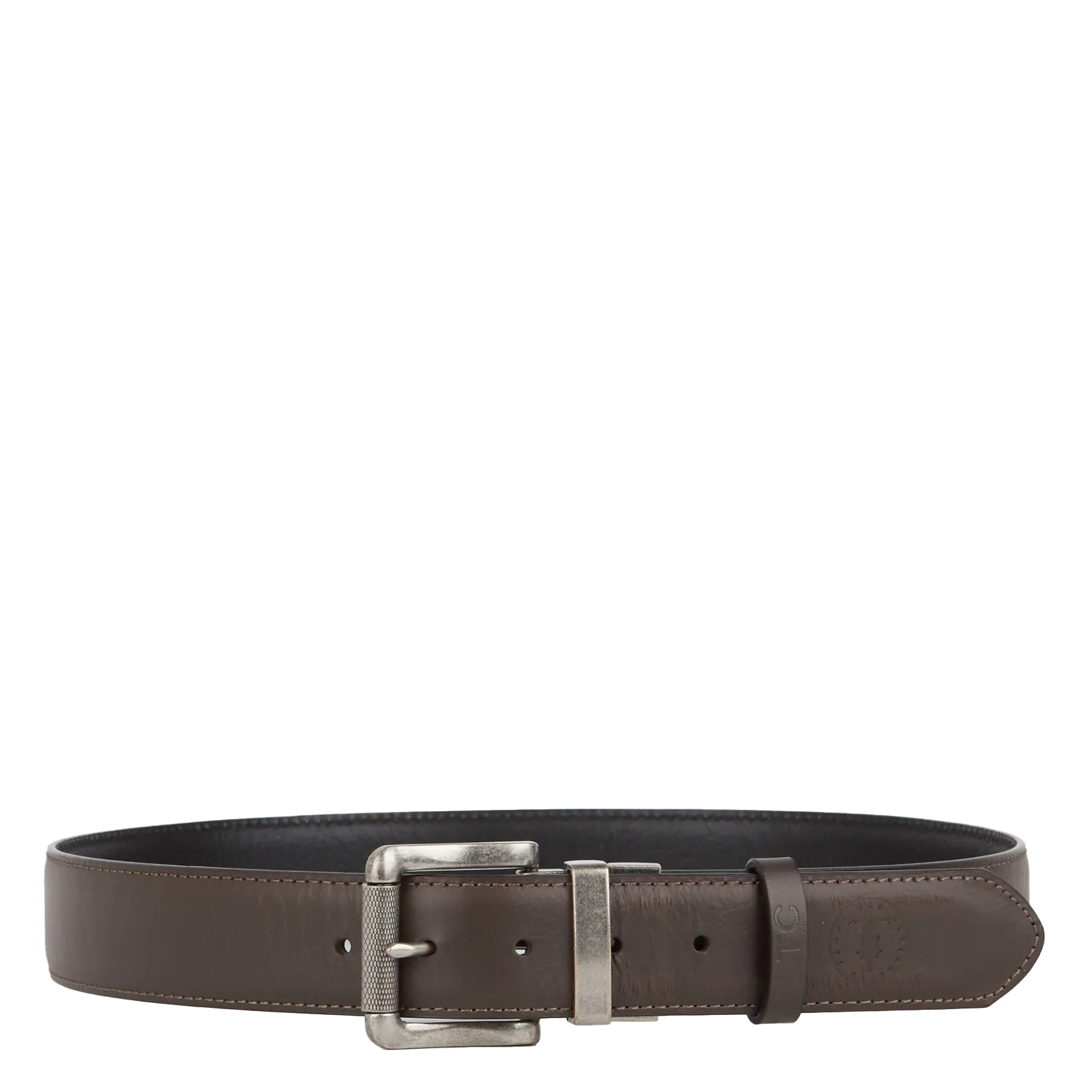 Ceinture en cuir Marron ROTEN