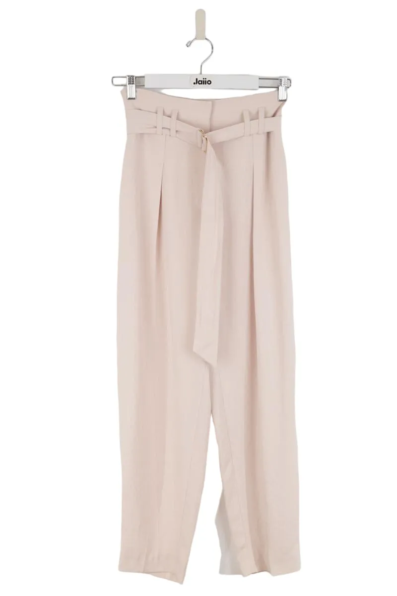 Pantalon carot Beige