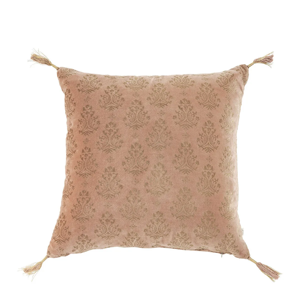 Housse de coussin velours Rose AURORE