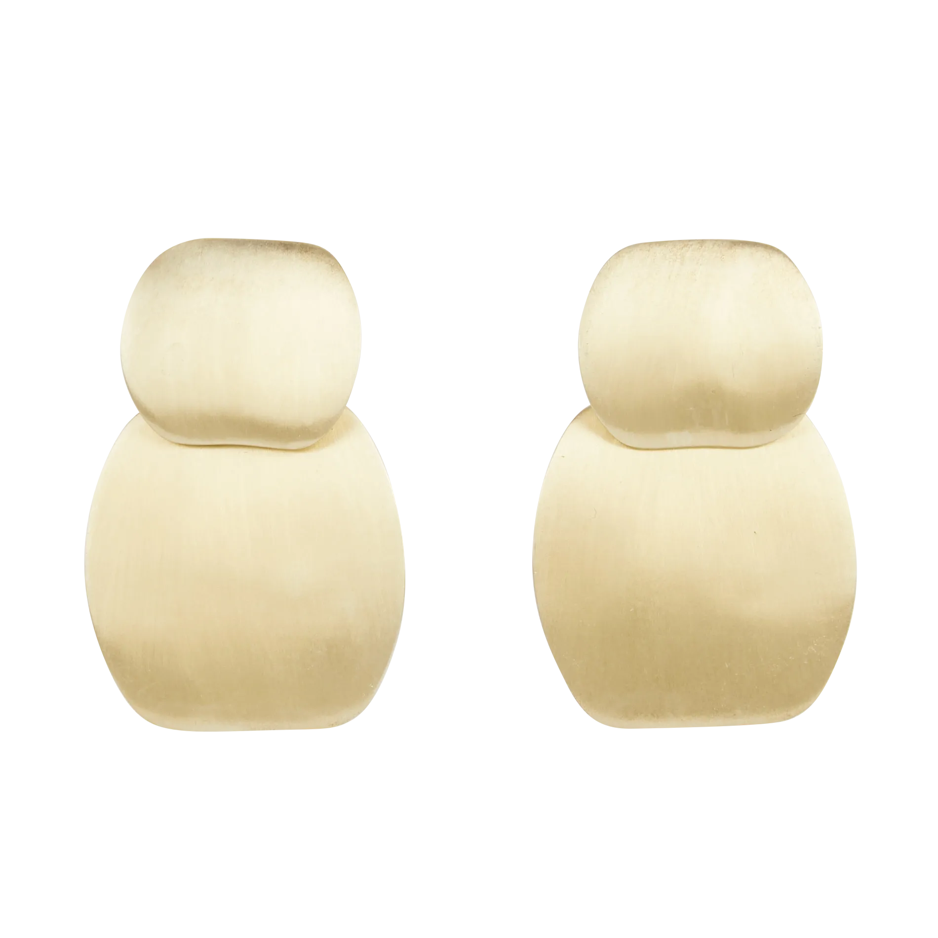 Boucles d'oreilles en laiton Doré AVA