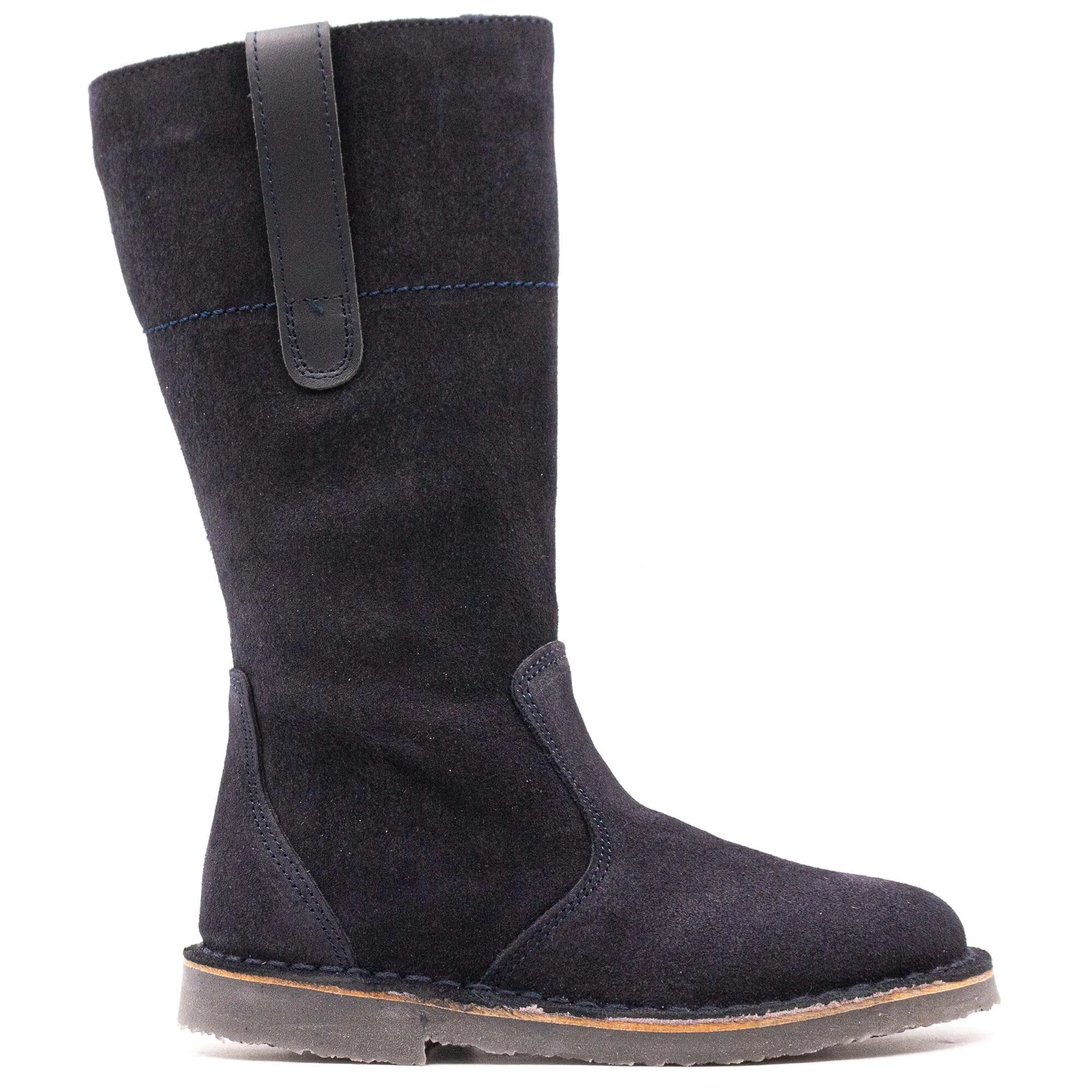 Bottes daim Bleu BONI SVEA