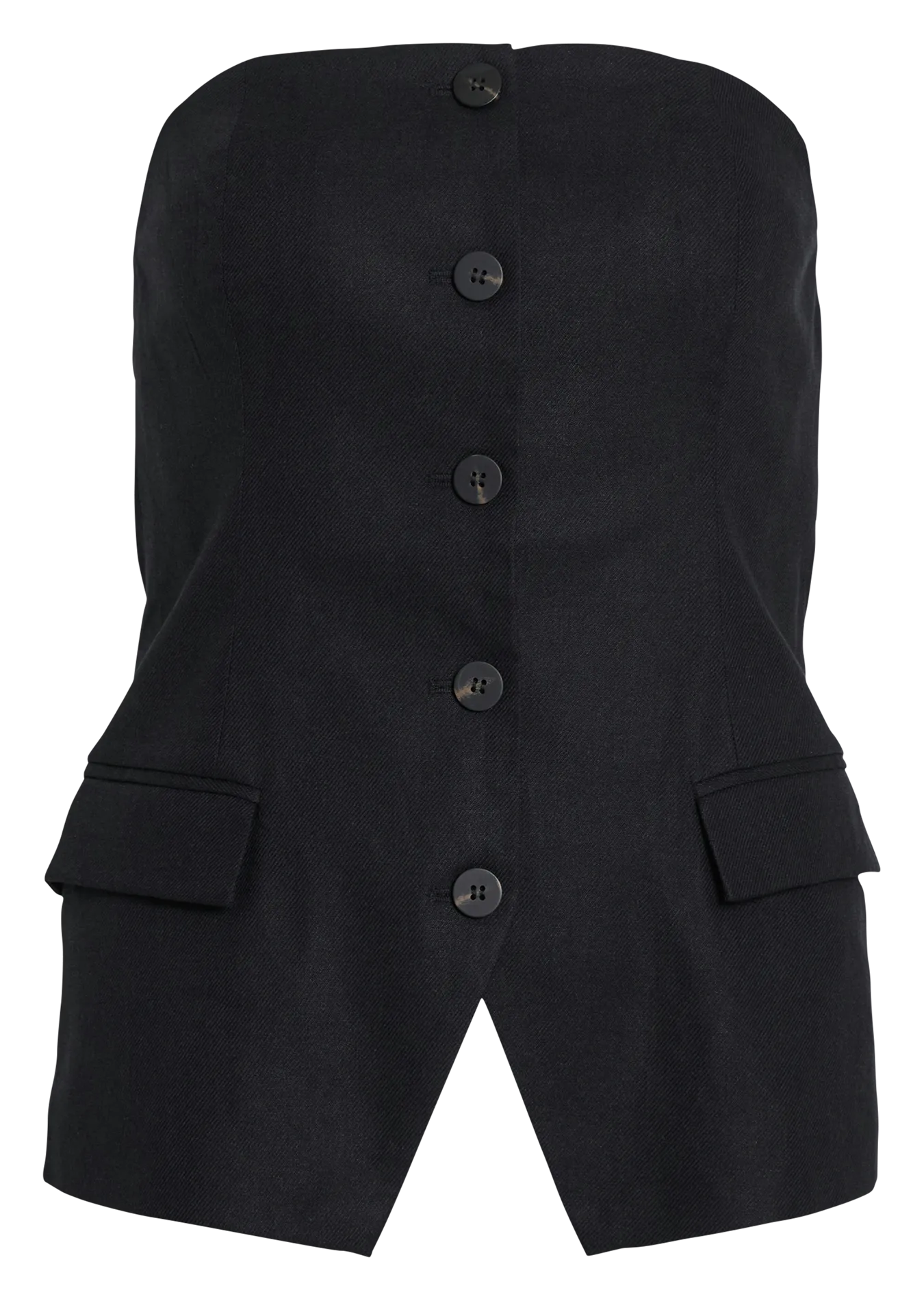 Bustier ajusté Noir